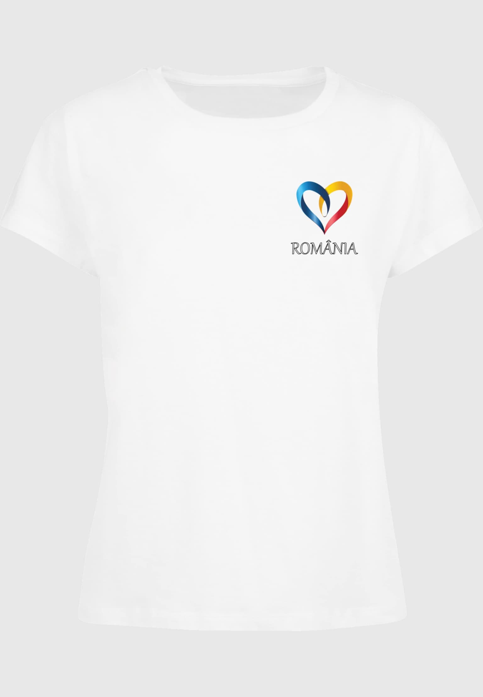 Ladies Merchcode Football - Romania T-shirt – Bild 3