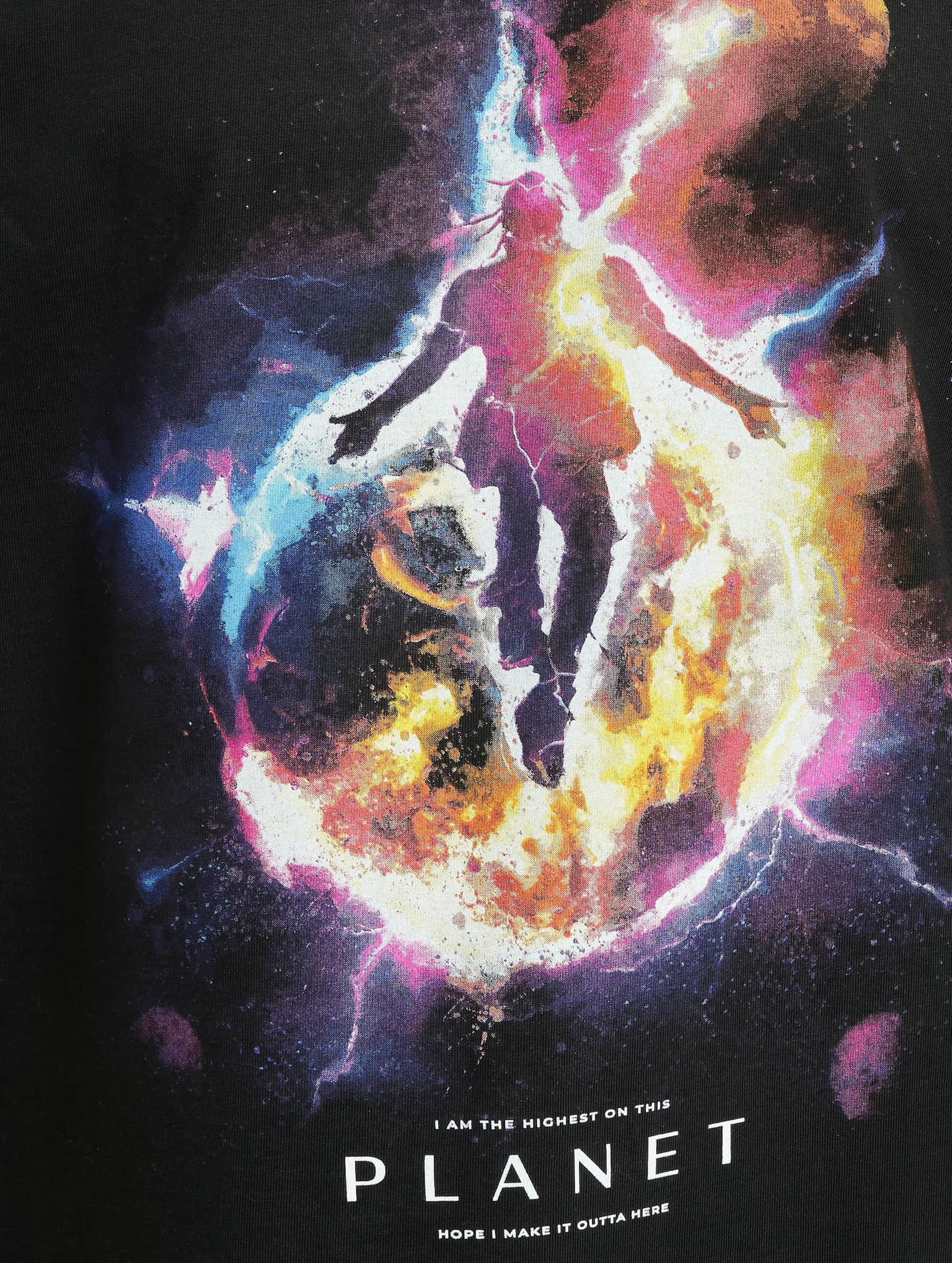 Mister Tee Upscale Electric Planet Oversize – Bild 4