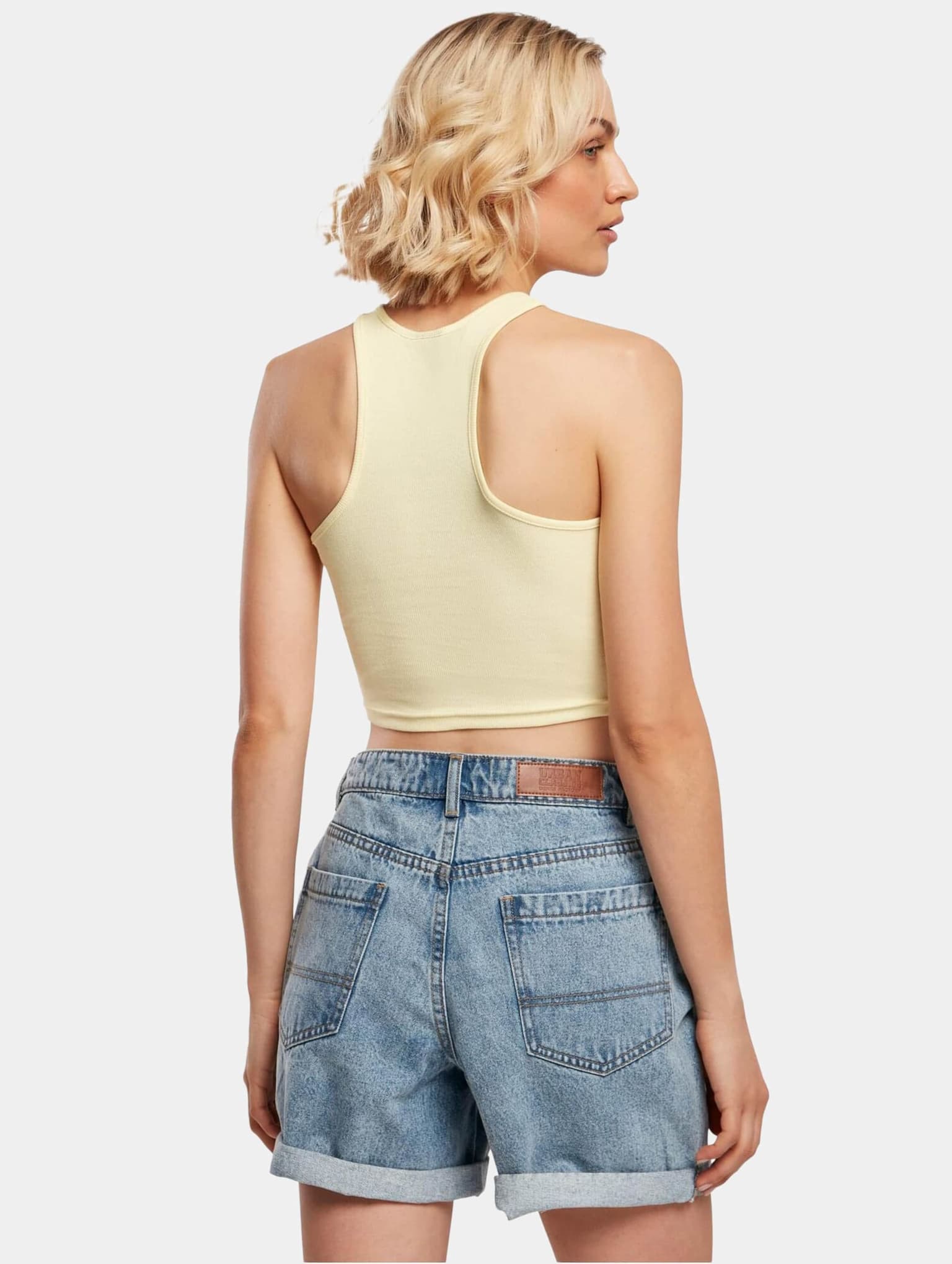 Urban Classics Ladies Cropped Rib Top – Bild 2