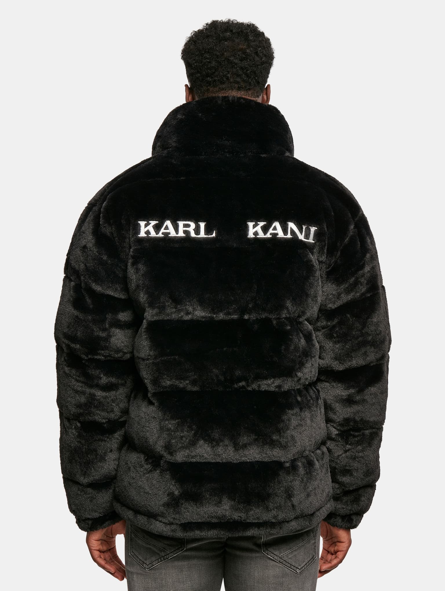 Karl Kani OG Fake Fur Puffer Jacket – Bild 2