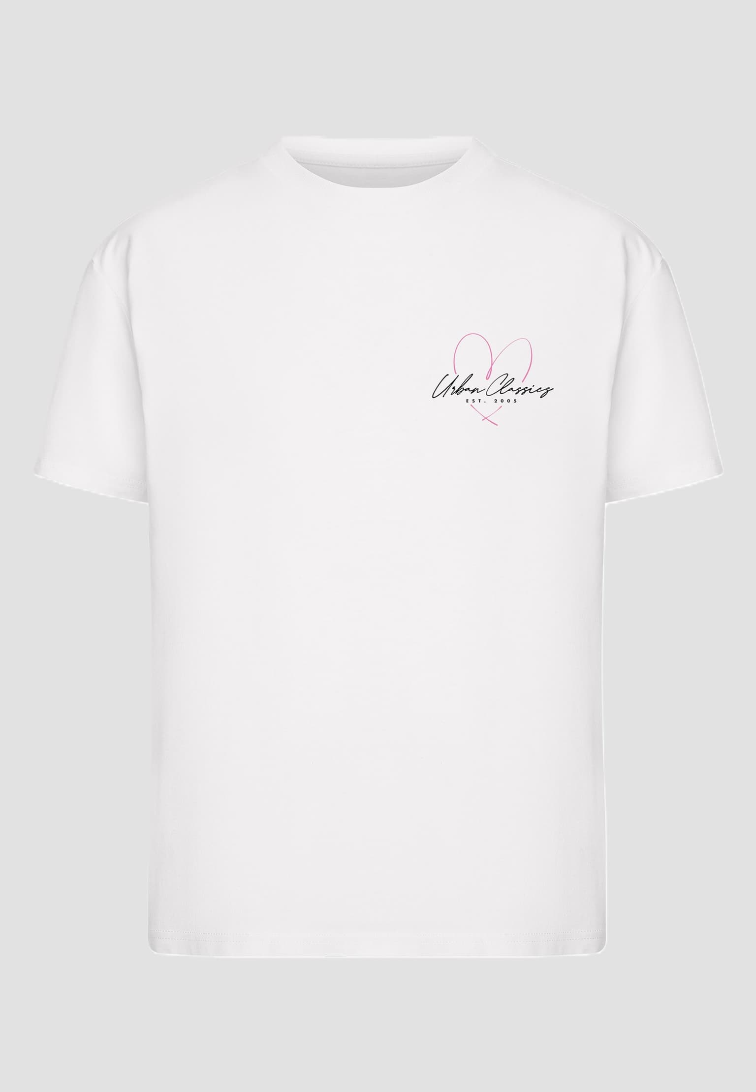 Urban Classics Ladies Classic Heart Logo Loose Tee – Bild 4