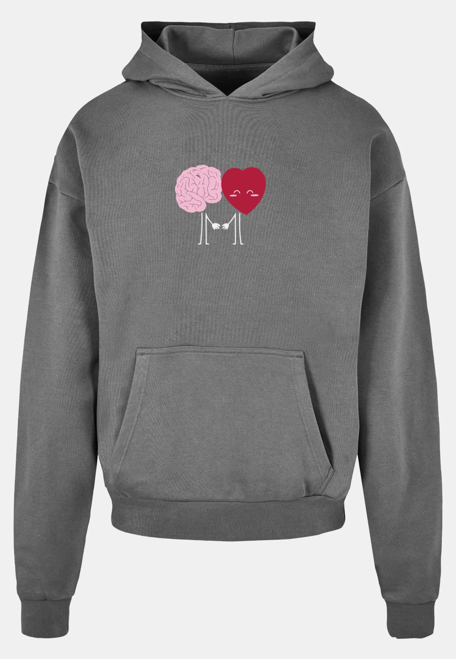 Merchcode Hugs & Love - Emotional Balance Ultra Heavy Hoody – Bild 3