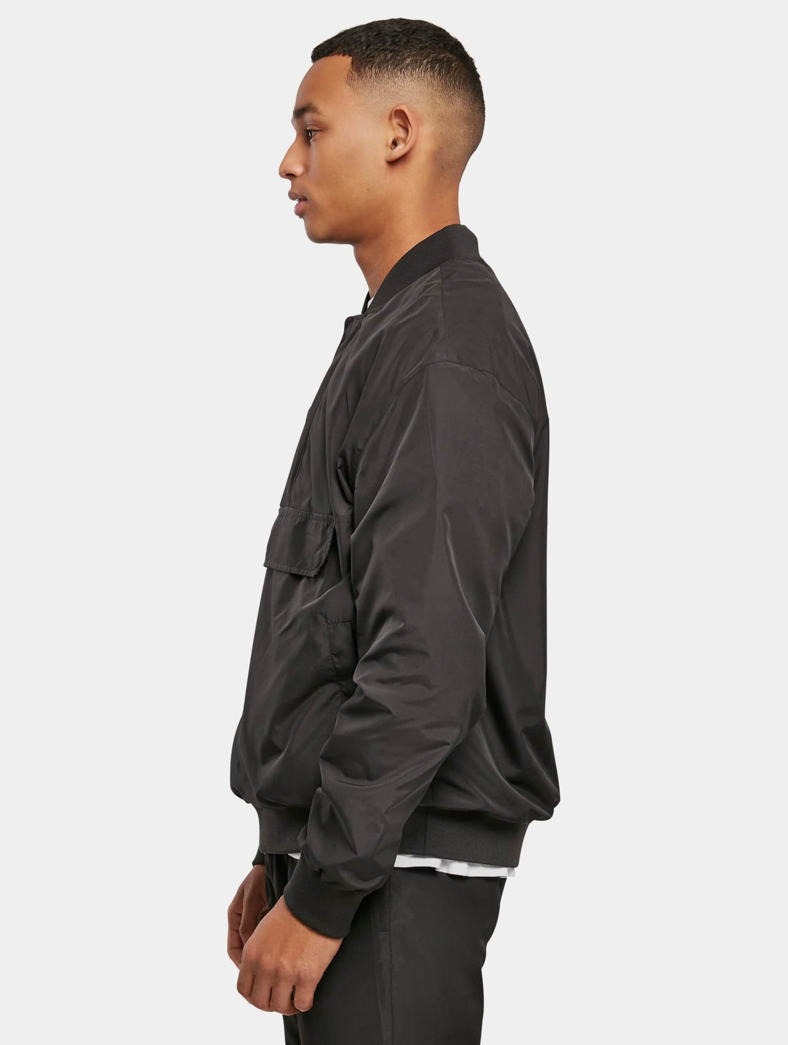 Urban Classics Pullover Bomber Jacket – Bild 3