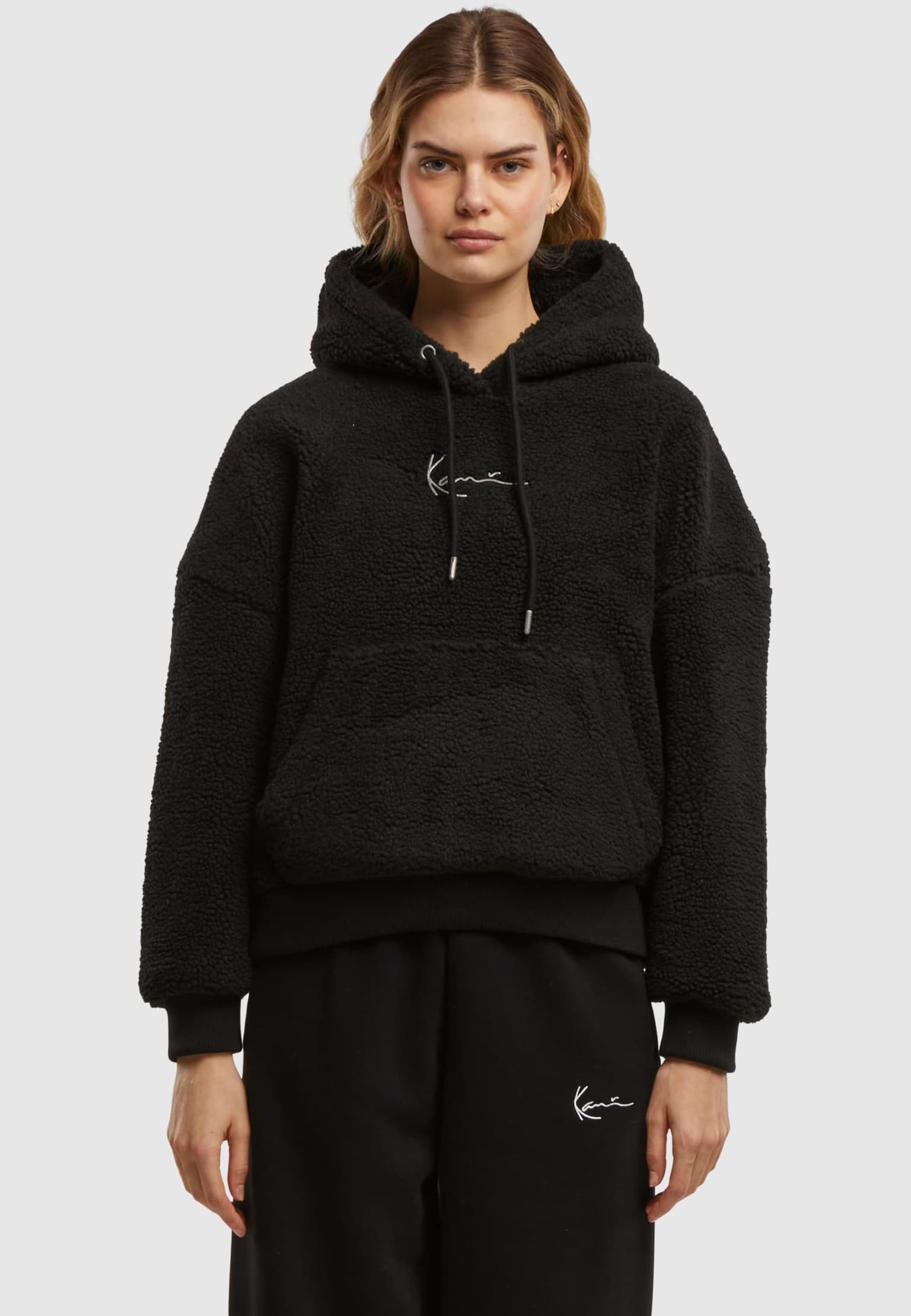 Karl Kani KK Metal Signature Teddy Os Hoodie – Bild 3