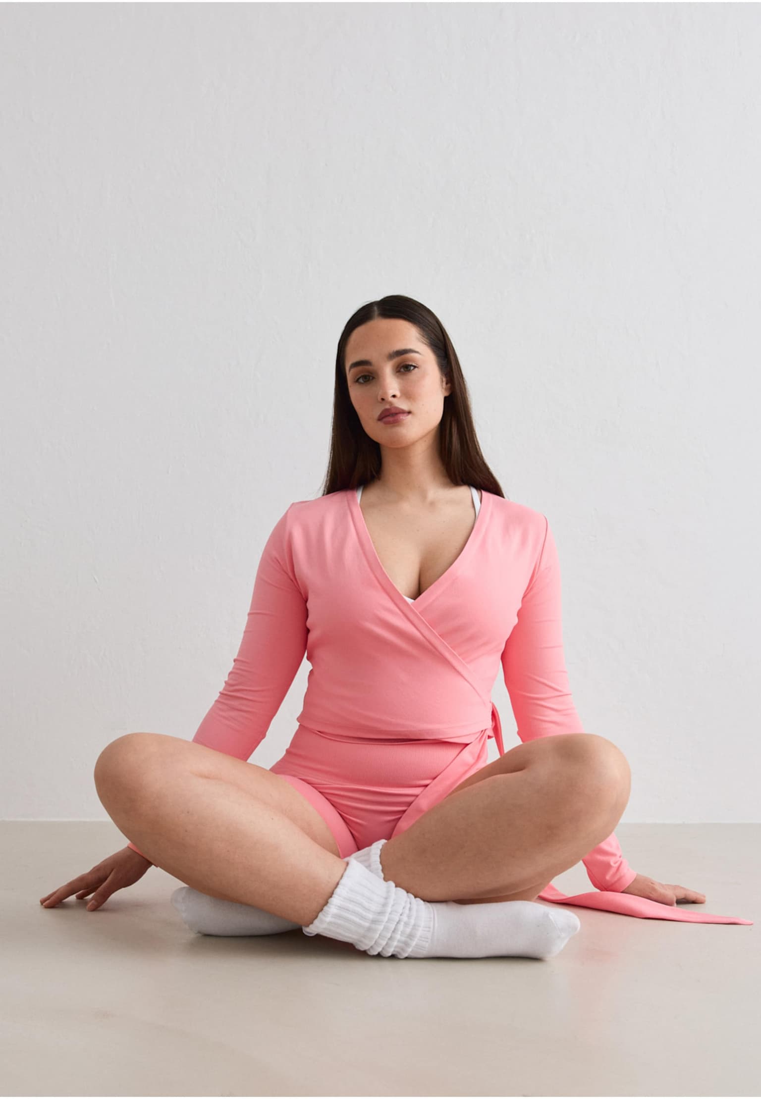 aimn Shape Seamless Wrap Long Sleeve – Bild 4
