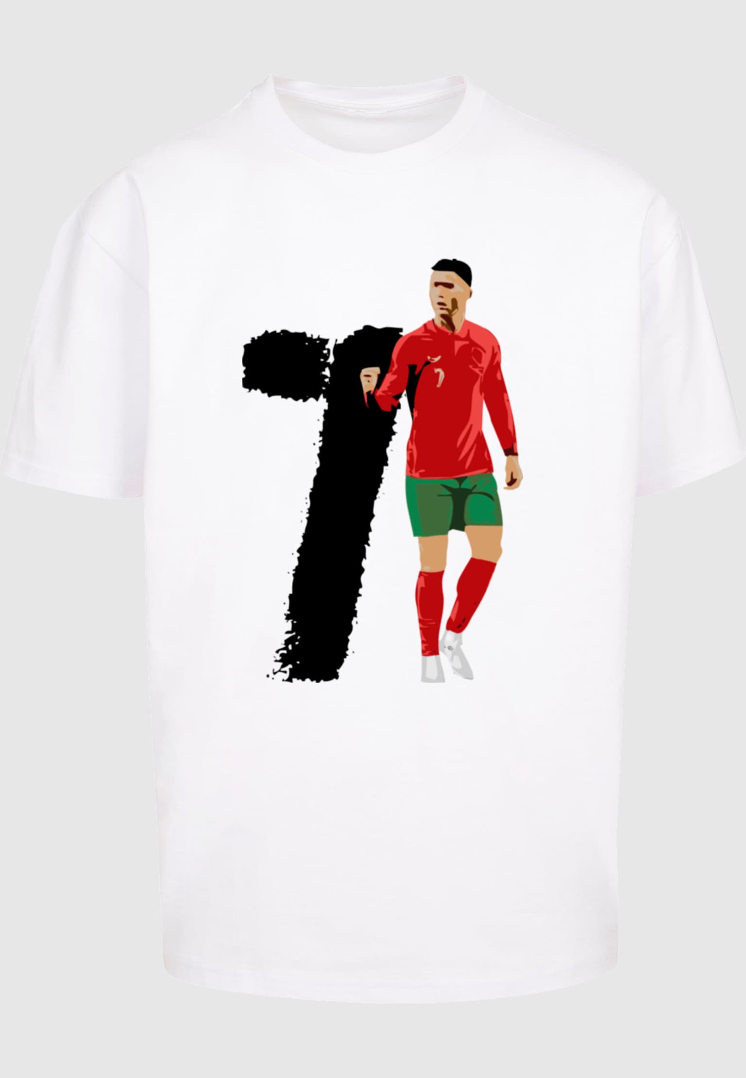 Merchcode POD Player 3 Heavy Oversized Tee – Bild 3