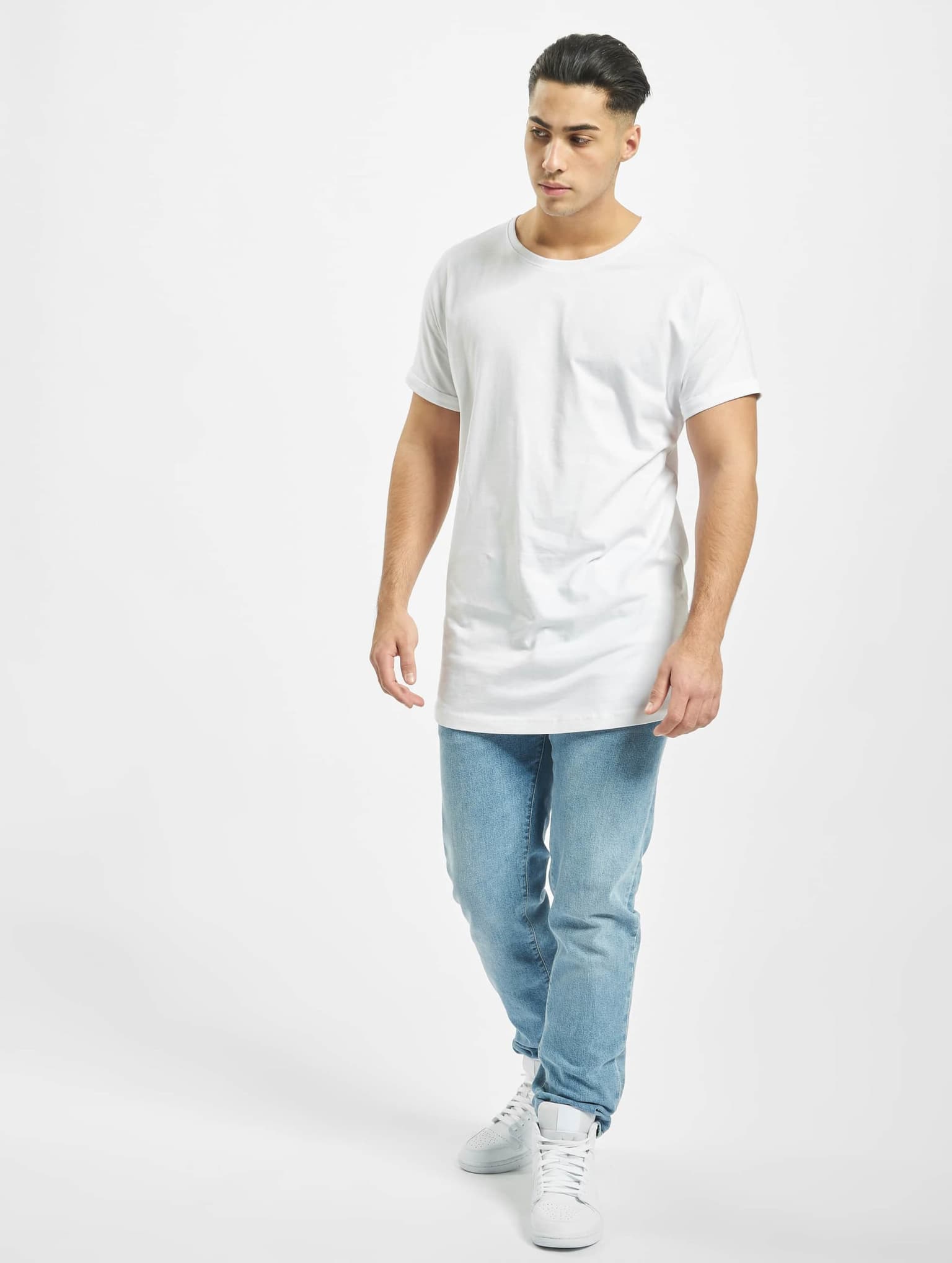 Urban Classics Long Shaped Turnup Tee – Bild 4