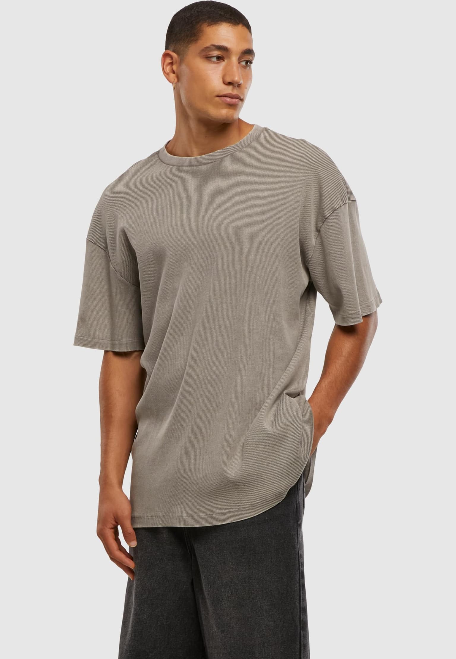 Urban Classics Washed Rib Tee