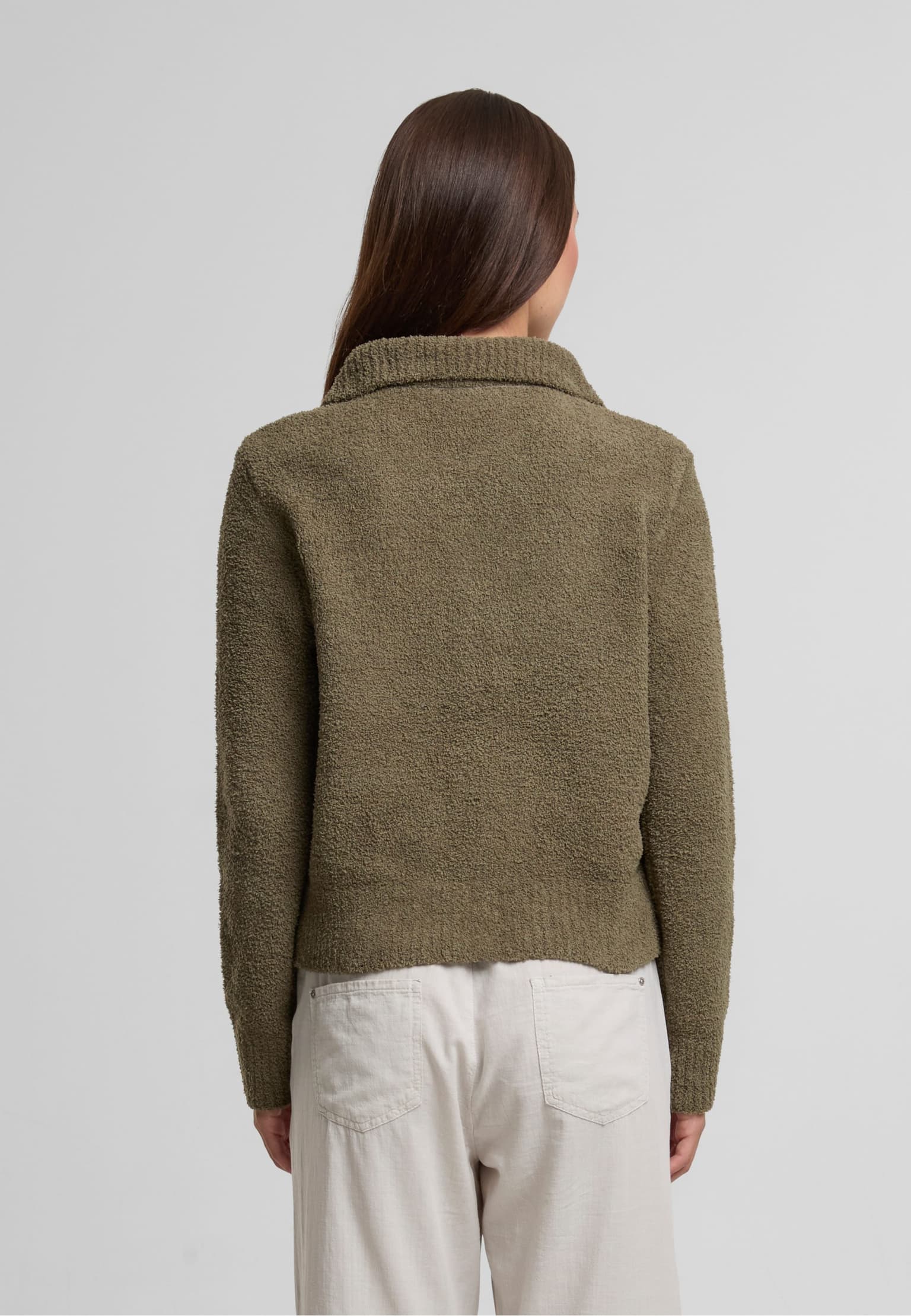 Noisy May NMTEDDA L/S POLO TEDDY KNIT CARDIGAN DD – Bild 2