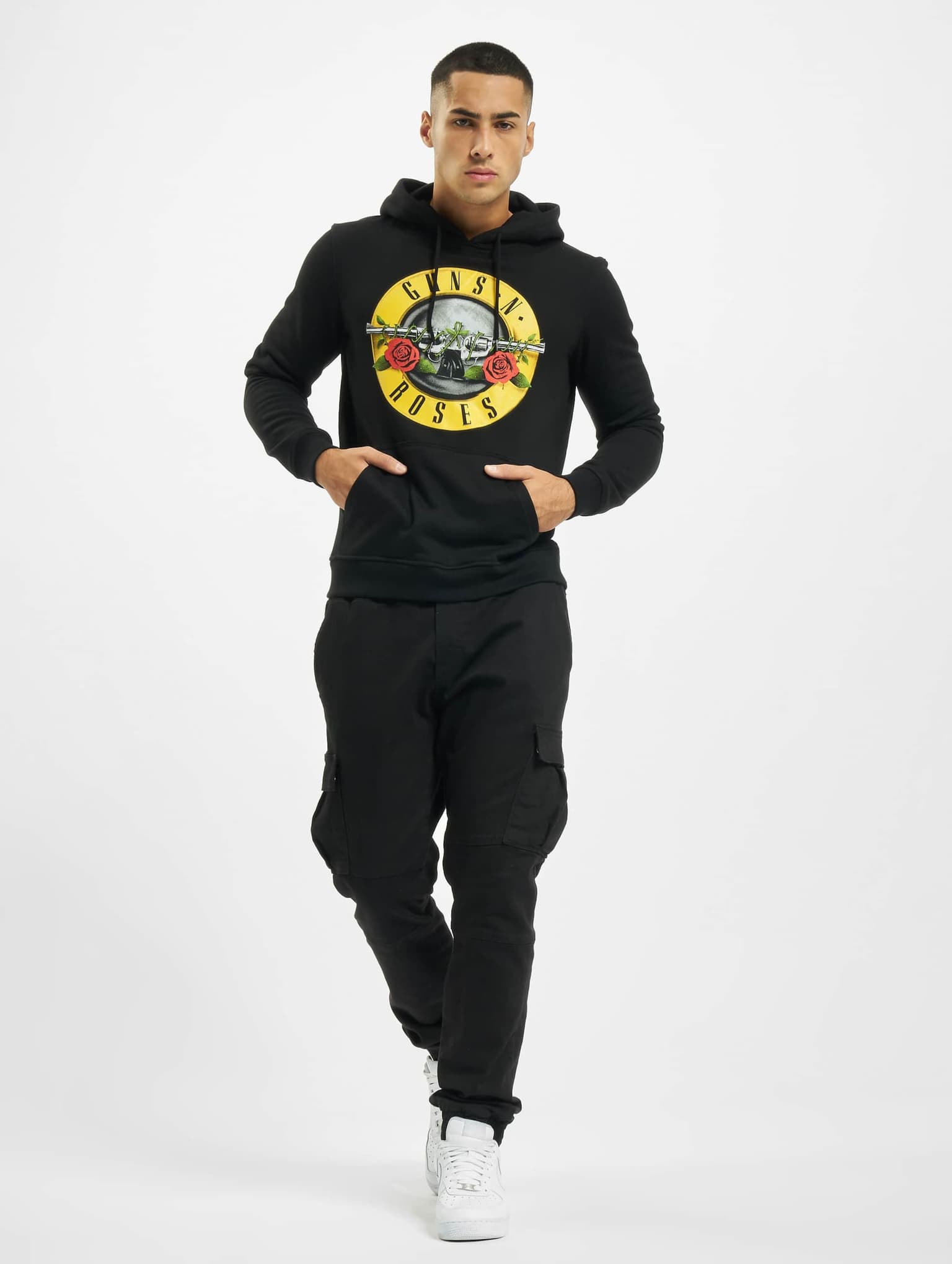 Merchcode Guns n' Roses Logo Hoody – Bild 4