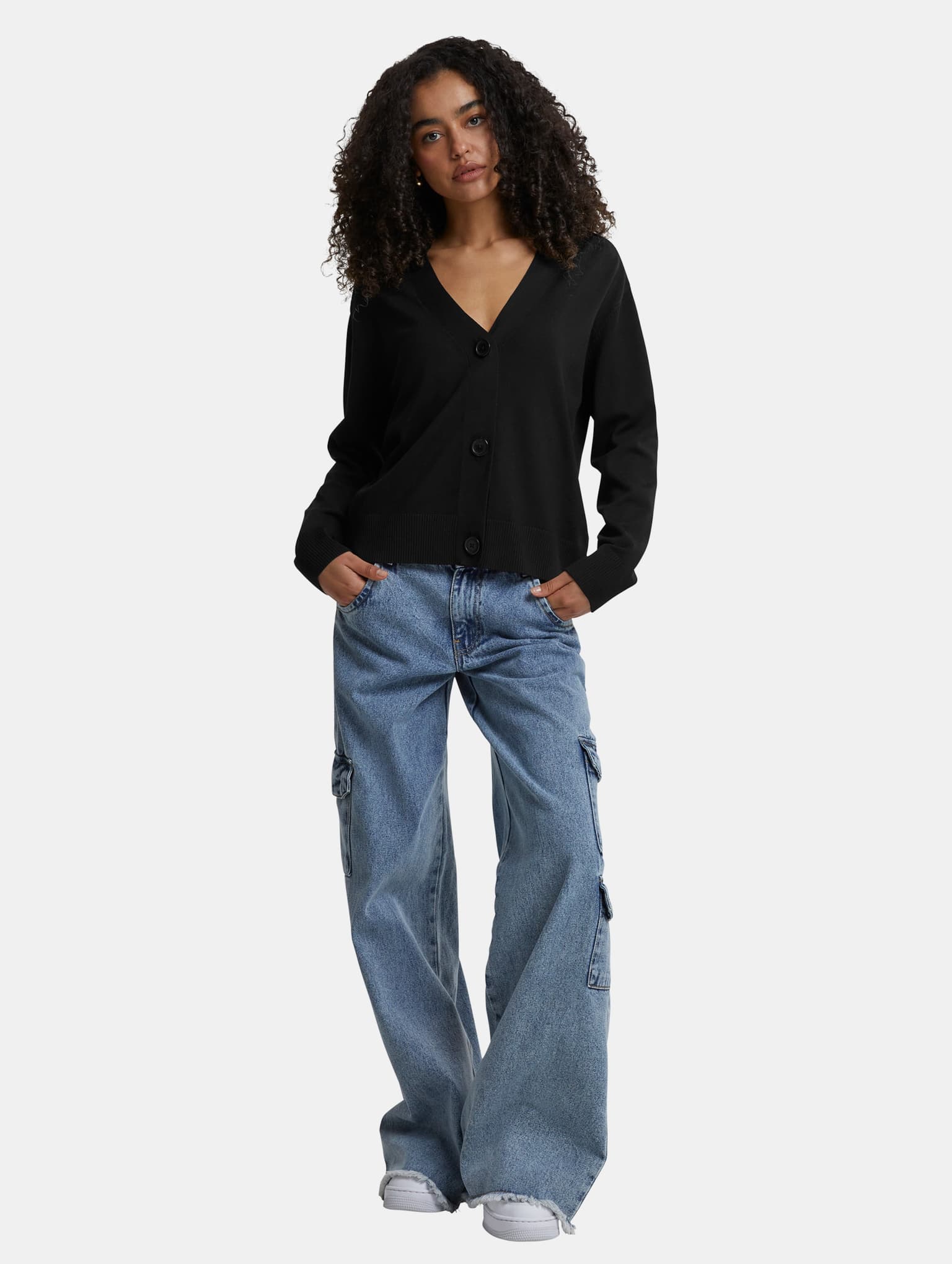 Urban Classics Ladies Knitted Strickjacke – Bild 4