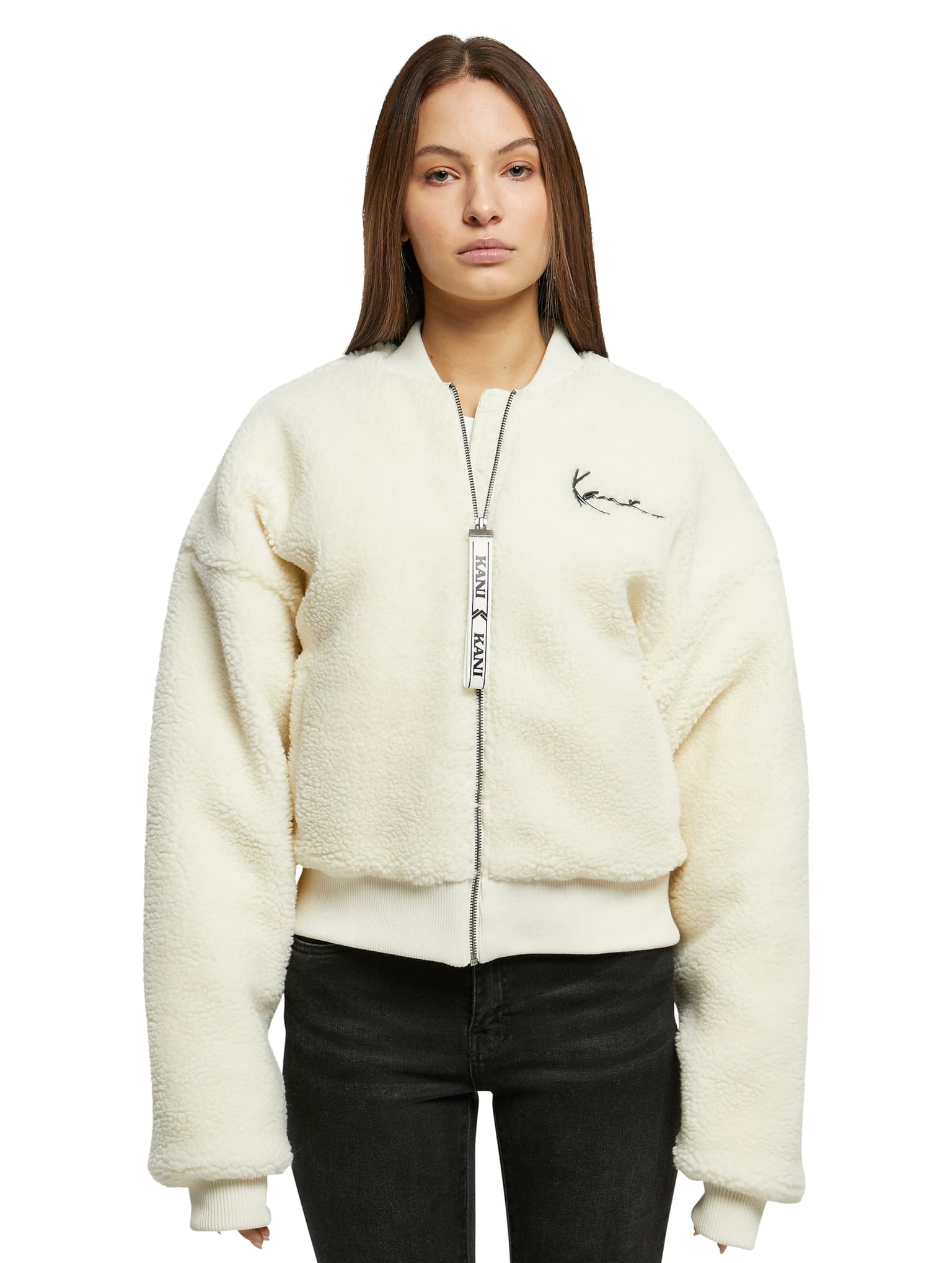 Karl Kani Metal Signature Teddy OS College Jacket – Bild 4