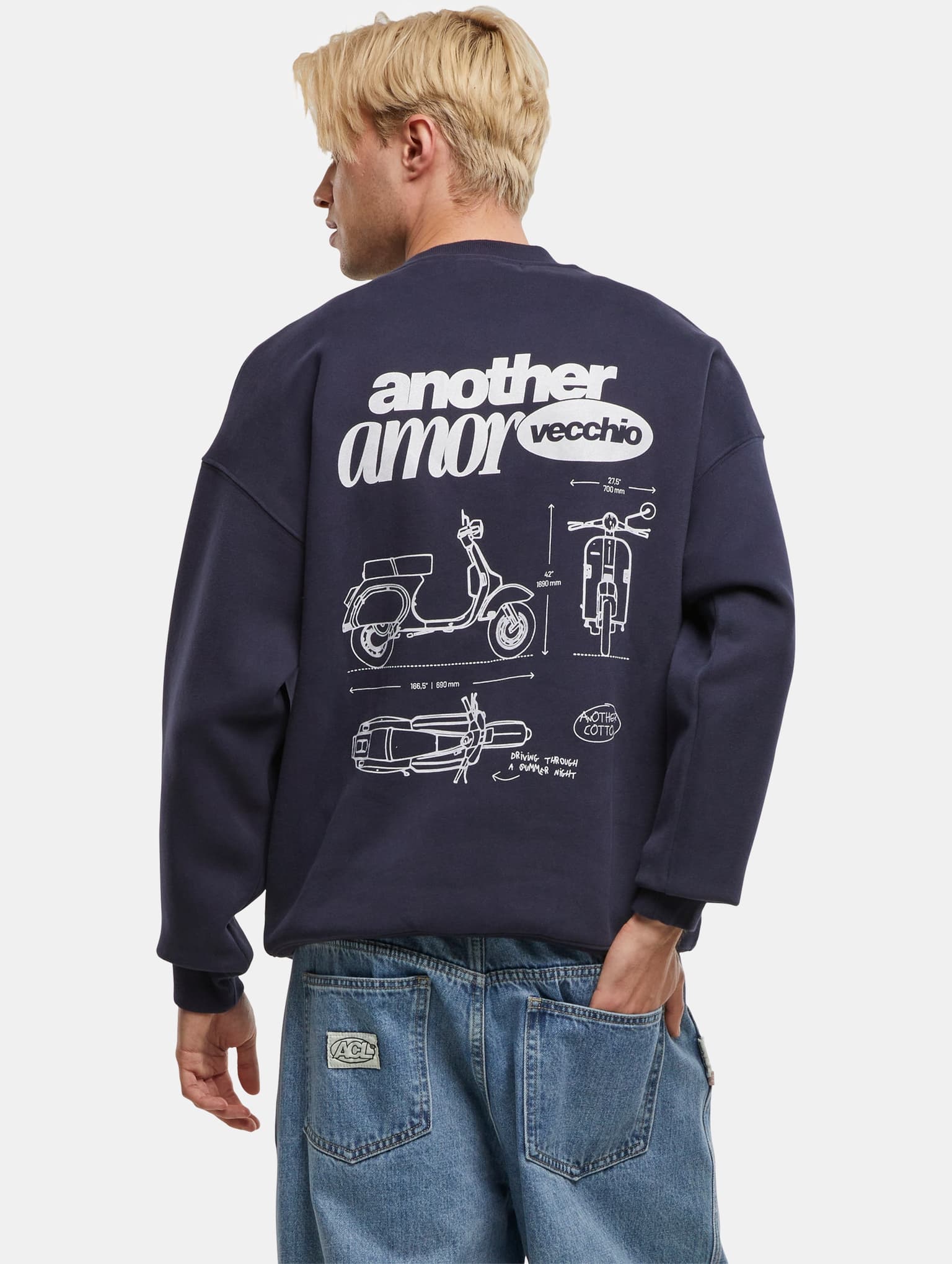 Another Cotton Lab Amor Vecchio Oversized Sweater – Bild 2
