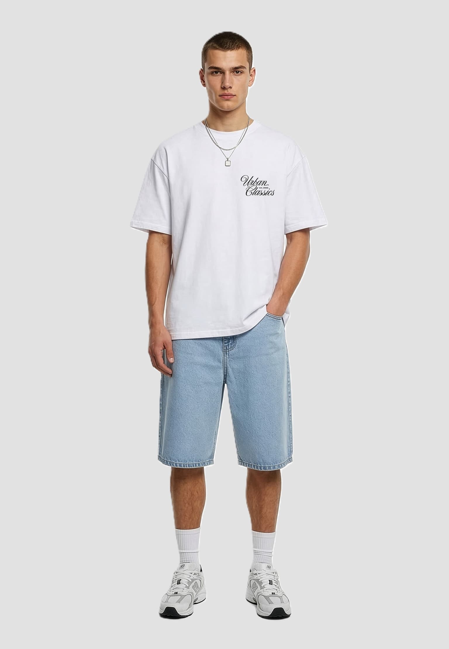 Urban Classics Flow Script Logo Loose Tee – Bild 3