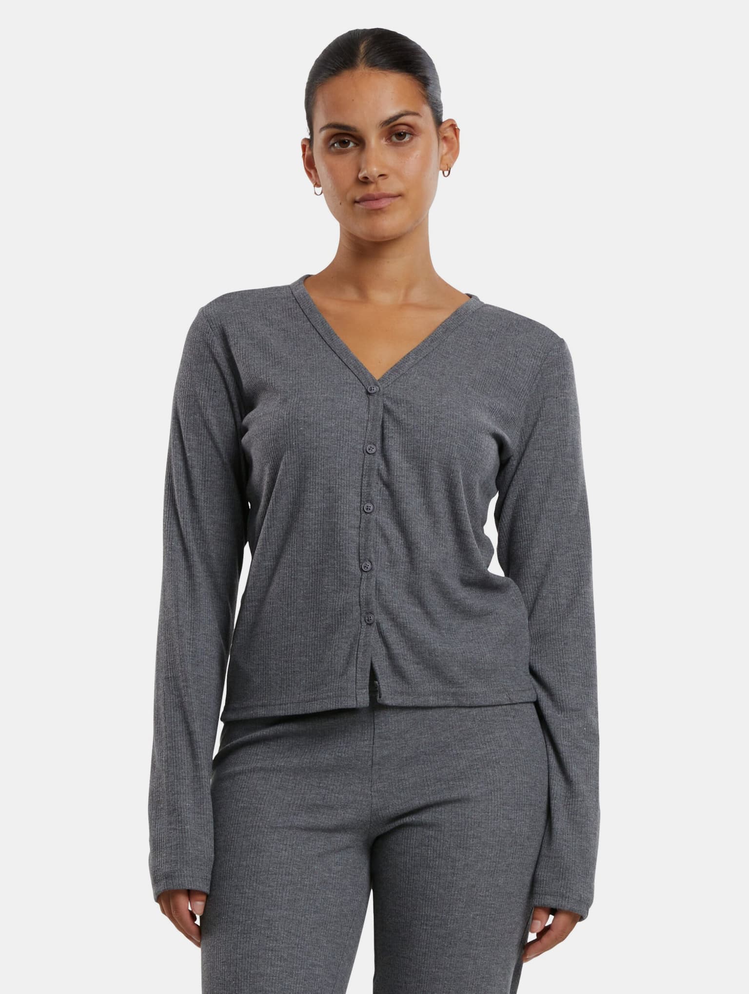 Urban Classics Ladies Rib Cardigan