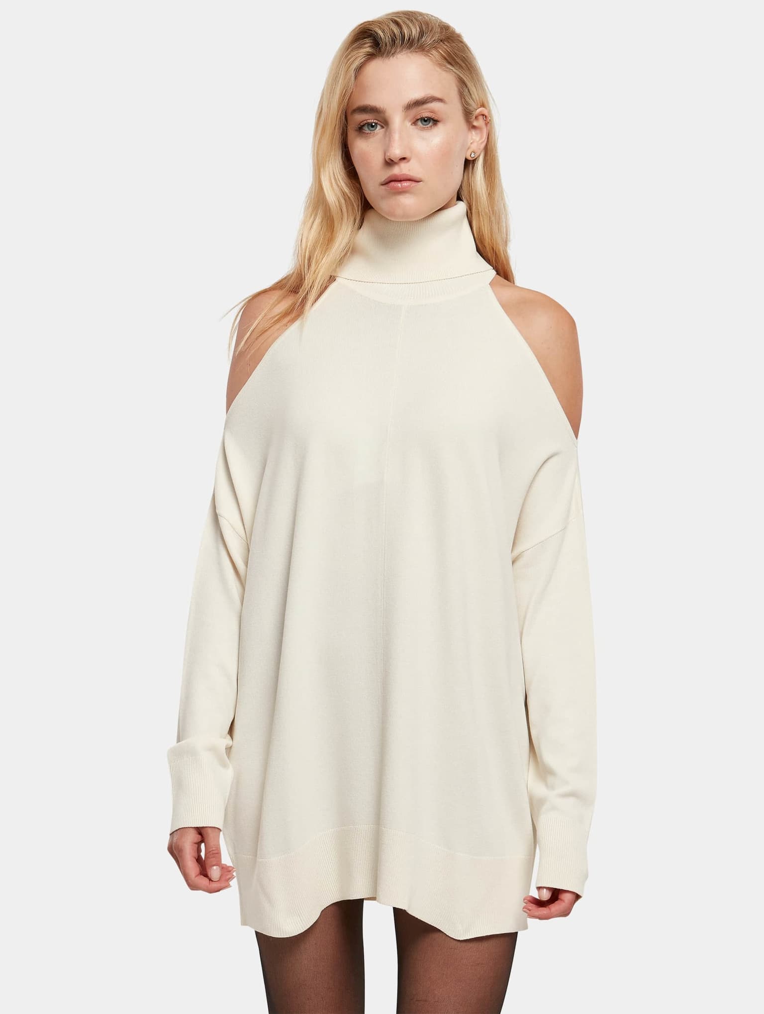 Urban Classics Ladies Cold Shoulder Turtelneck Sweater – Bild 4