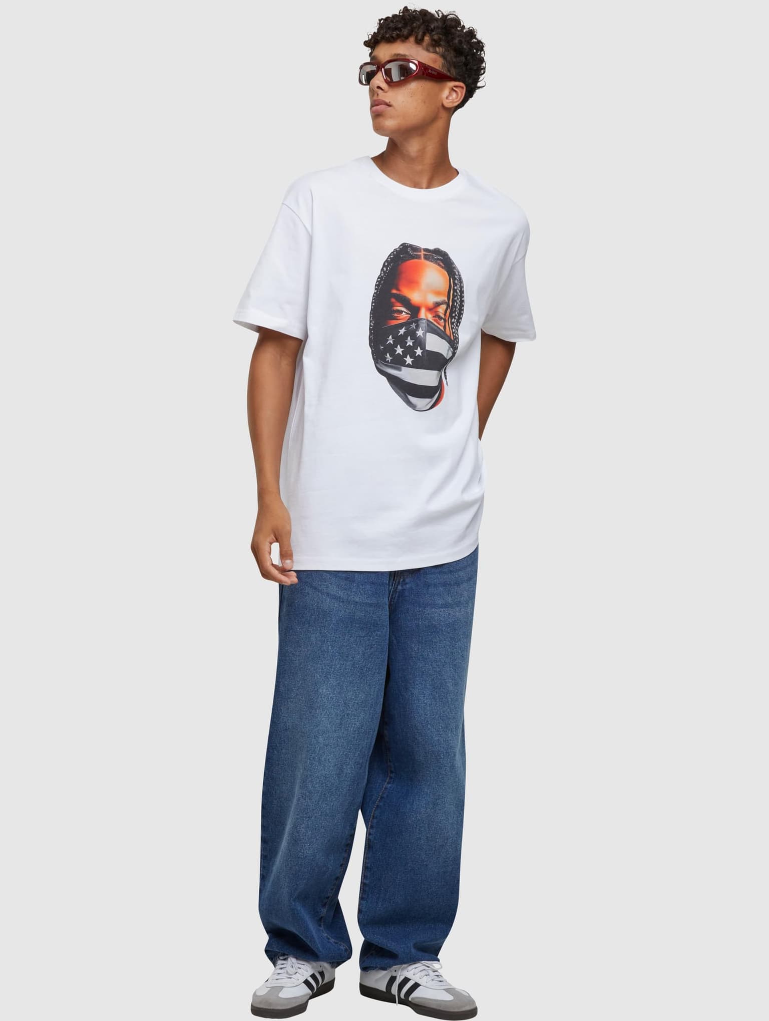 Mister Tee Upscale Psycho Man Oversize – Bild 4