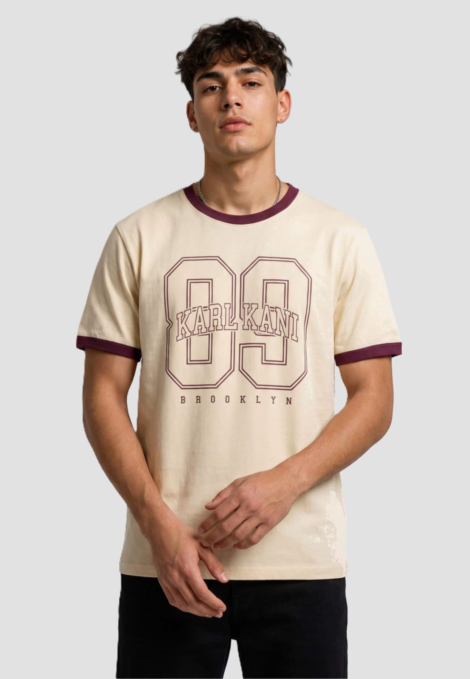 Karl Kani College 89 Regular Ringer T-Shirt