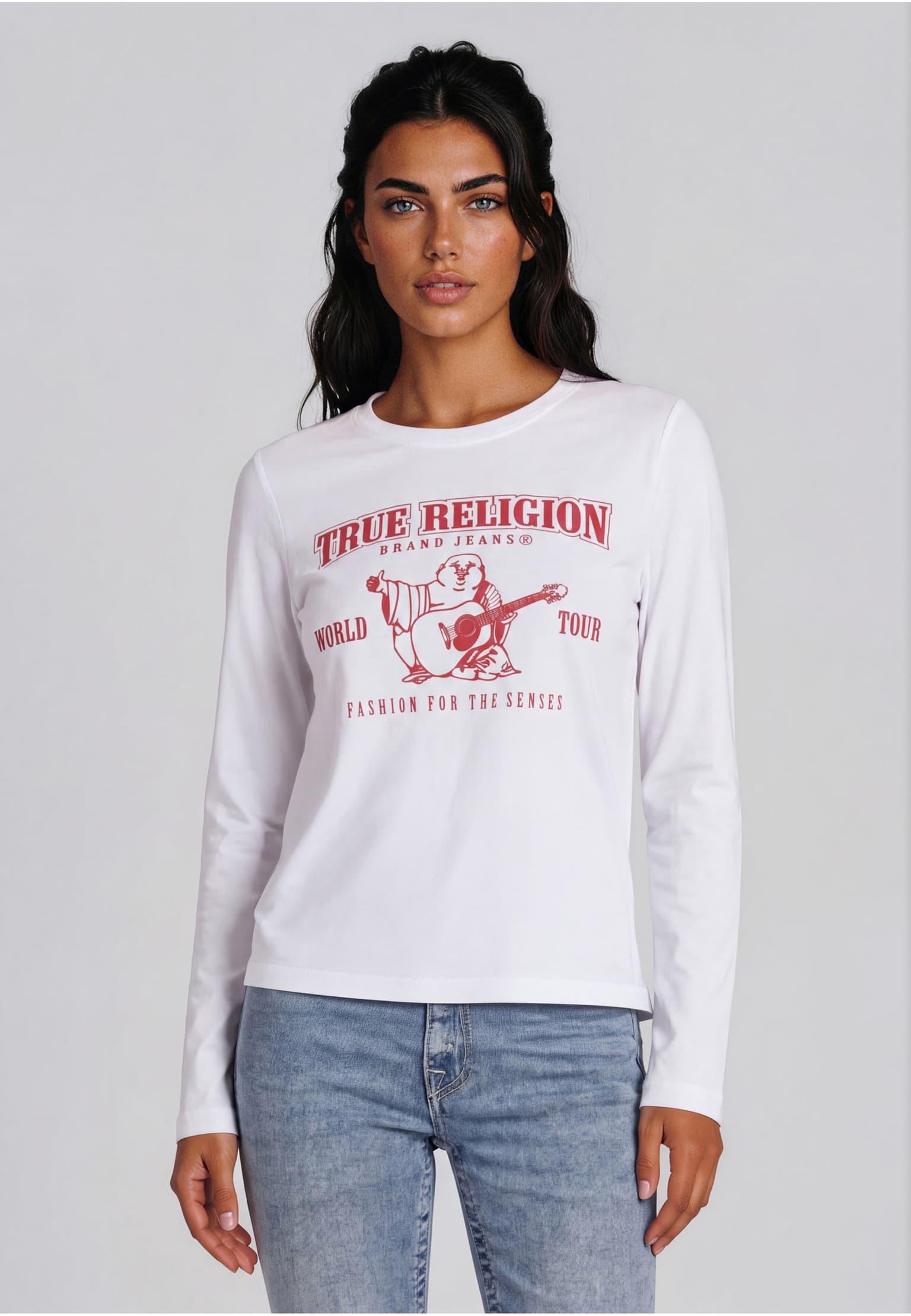True Religion LONG SLEEVE T SLIM FIT