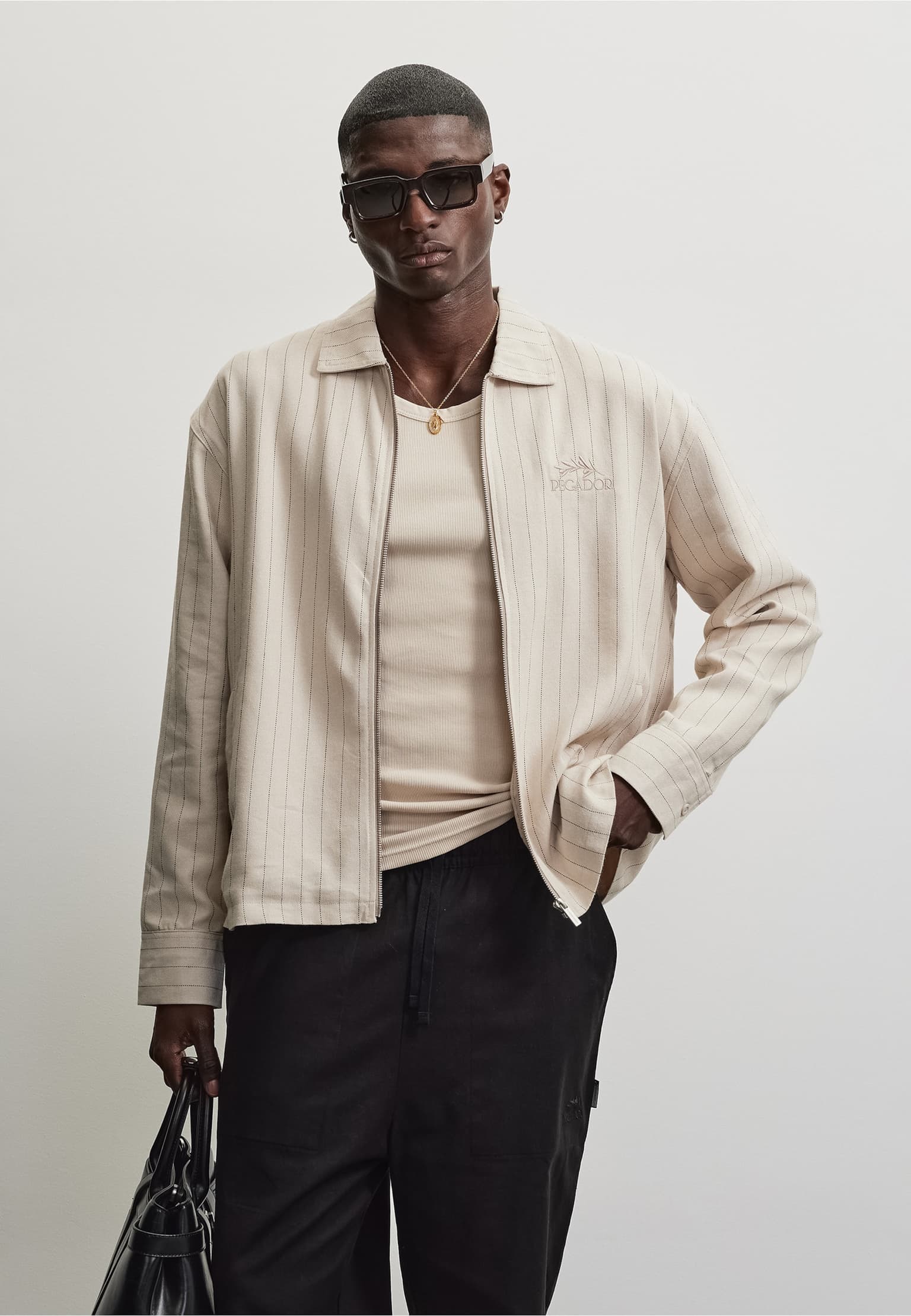 PEGADOR Sistelo Striped Jacket