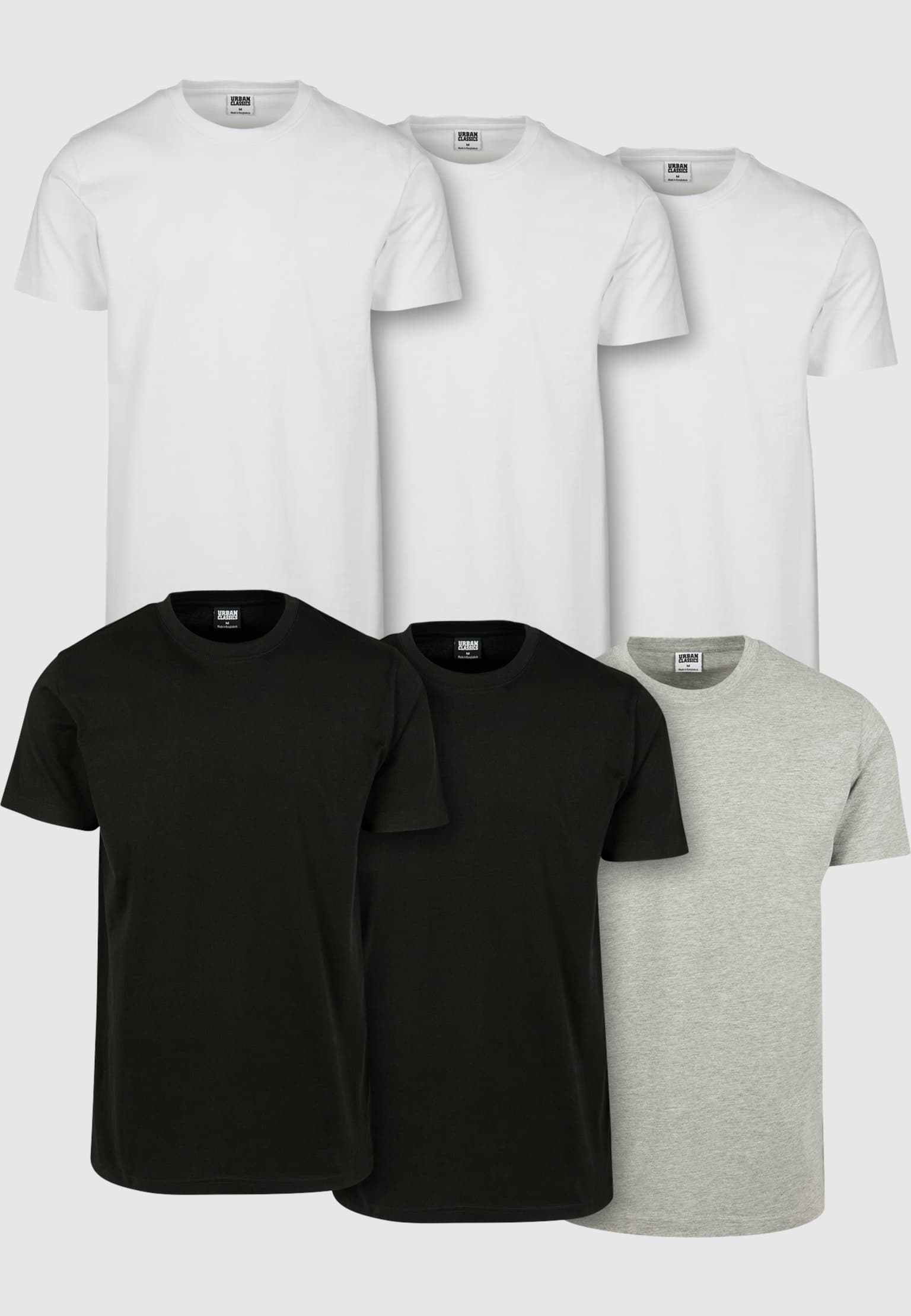 Urban Classics Basic Tee 6-Pack