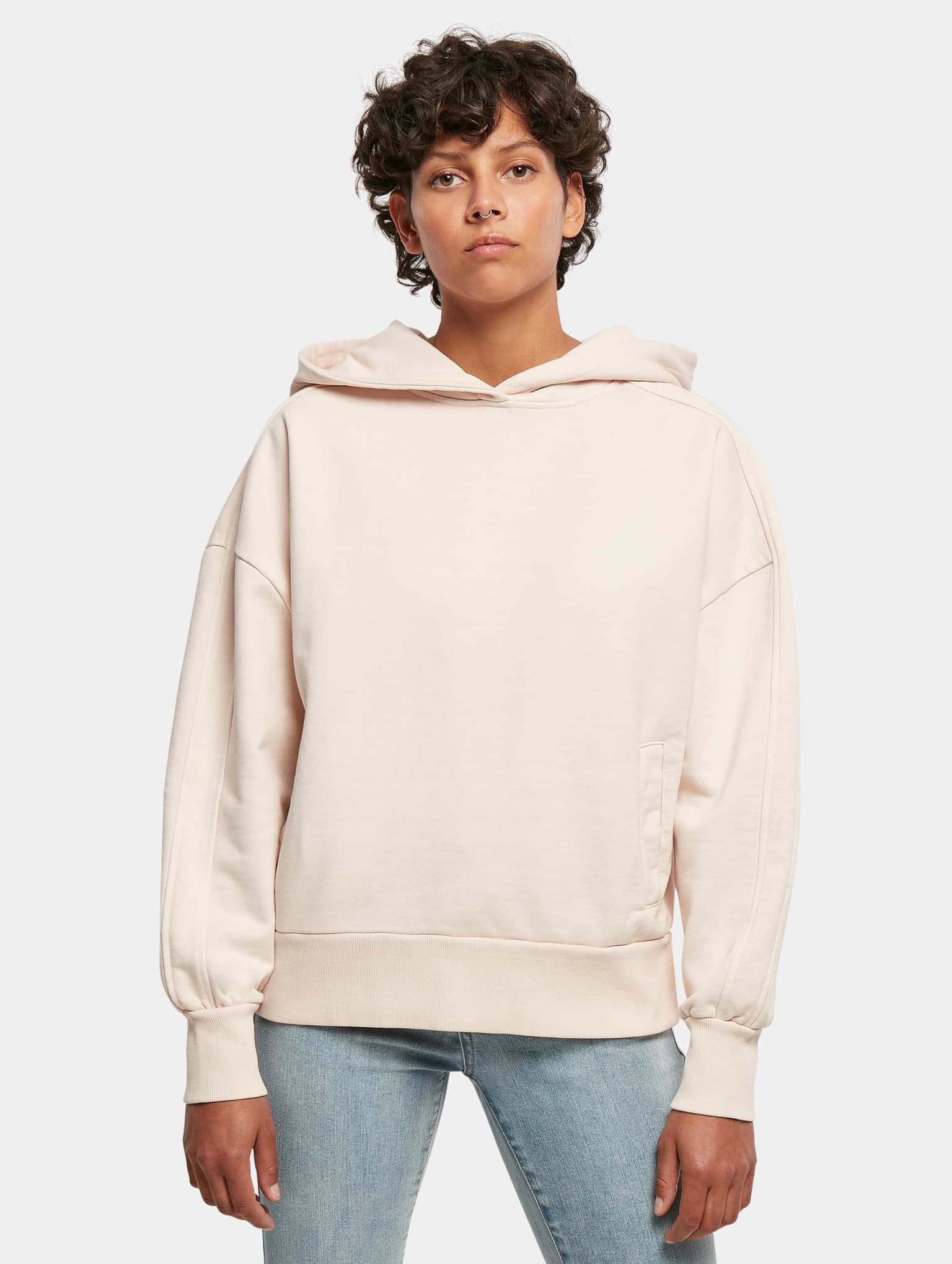 Urban Classics Ladies Heavy Terry Garment Dye Hoody