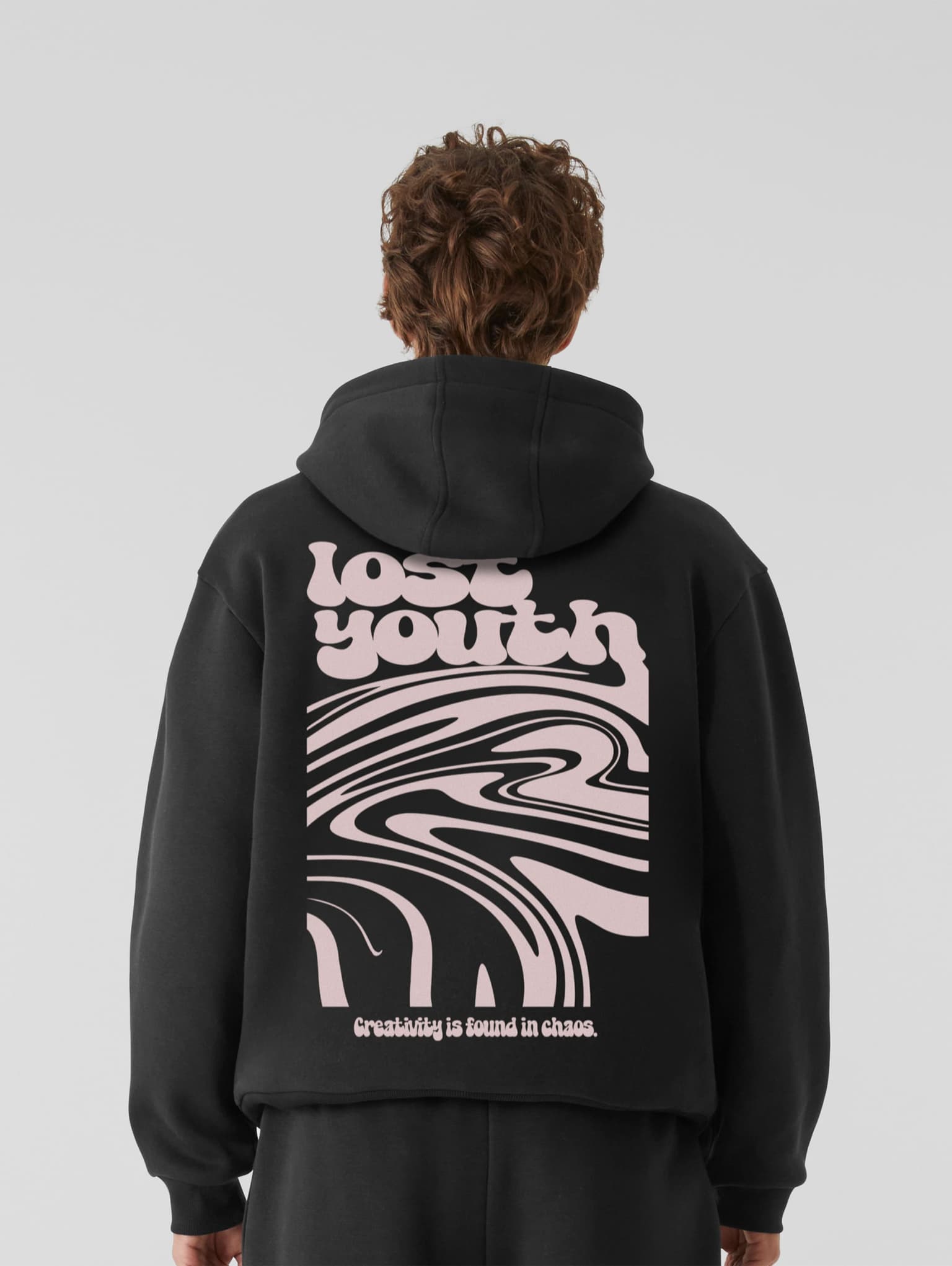 Lost Youth Oversized Chaos Flow Hoodie
