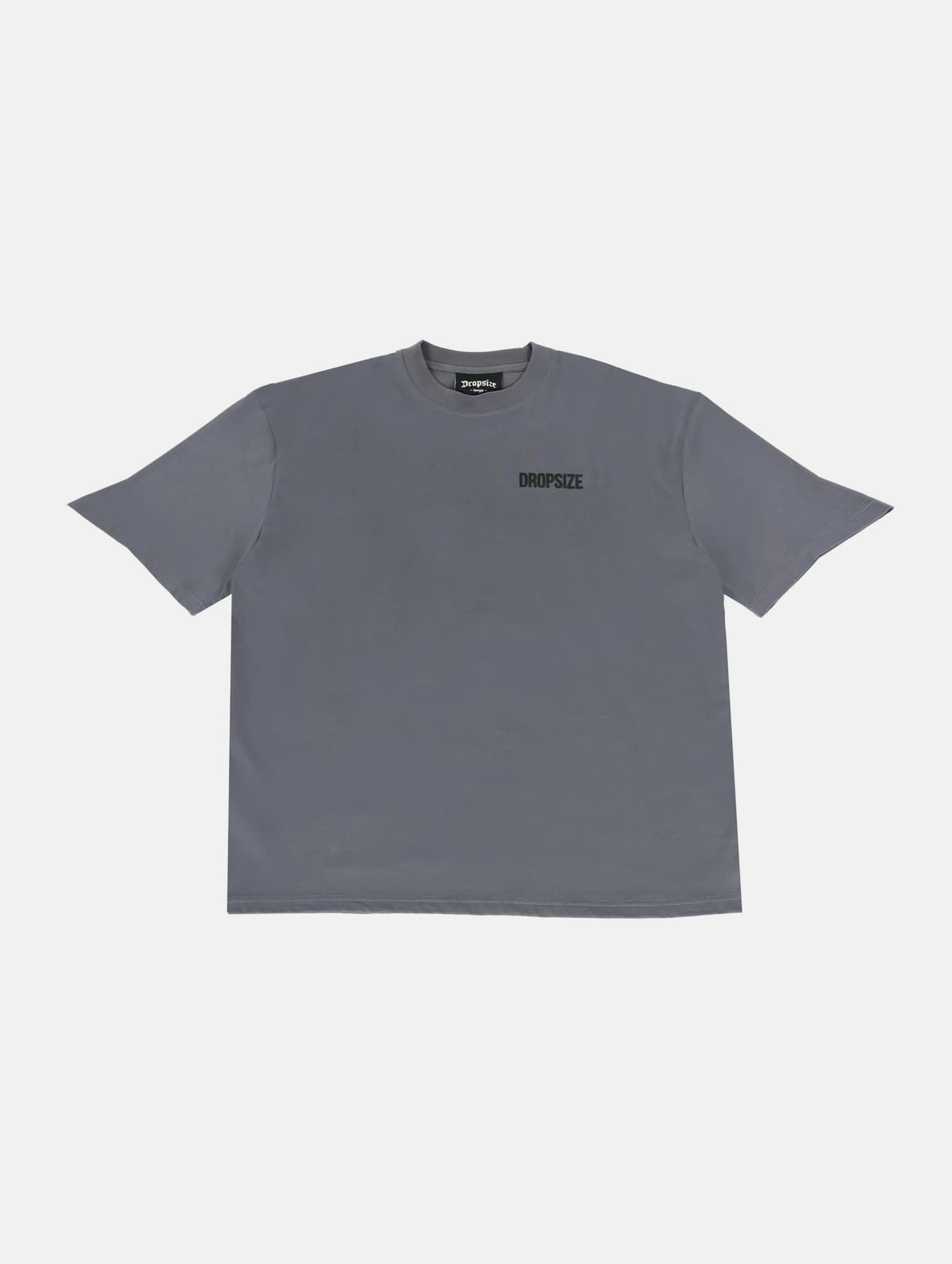 Dropsize HEAVY OVERSIZE HUSTLE CLUB CIRCLE T-SHIRT