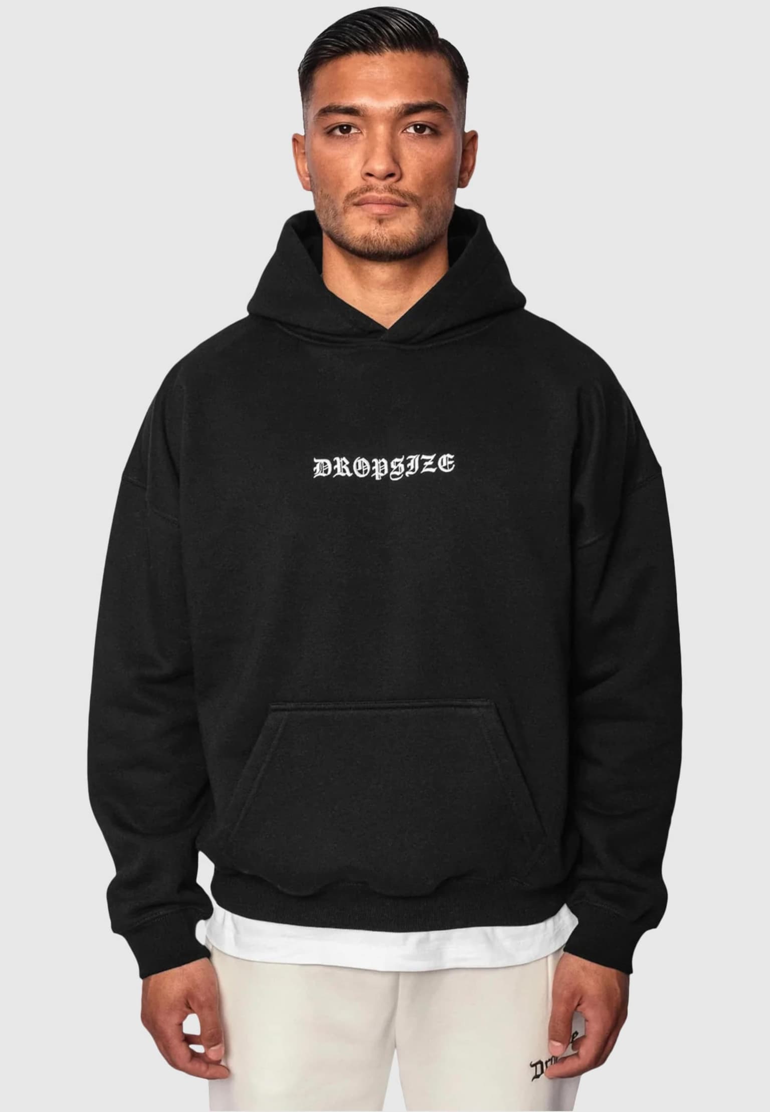 Dropsize Heavy Oversize Crime Hoodie
