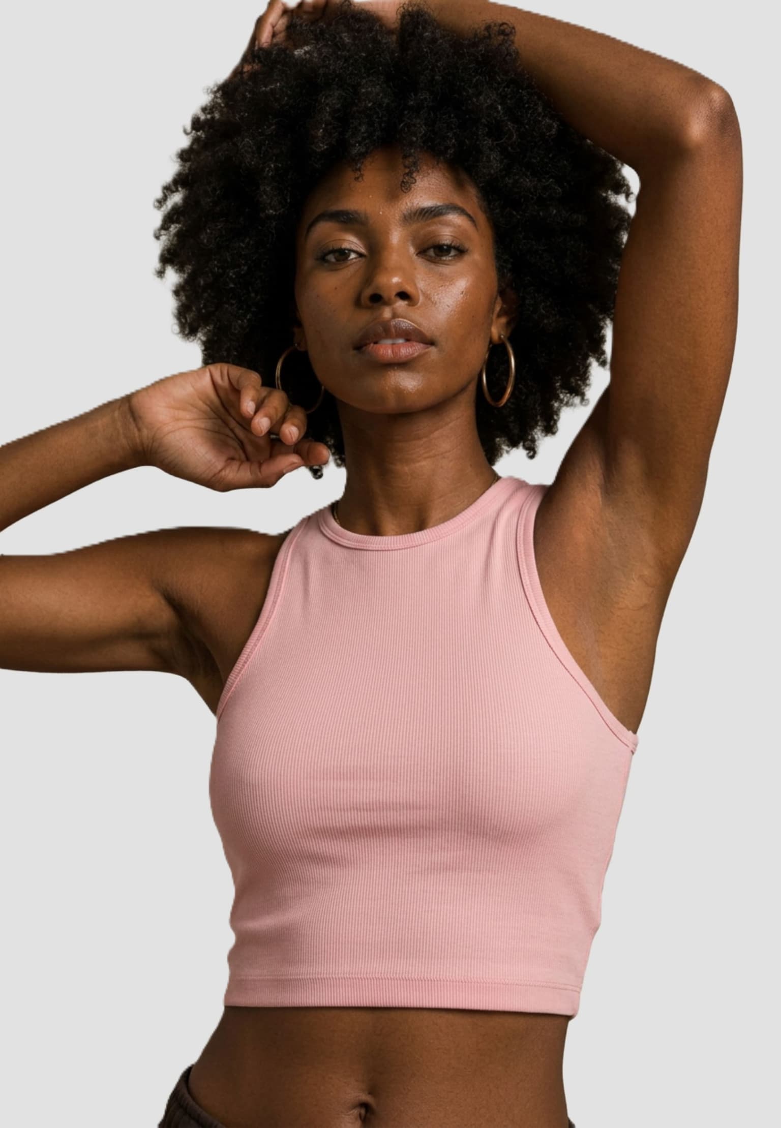 Urban Classics Ladies Cropped Rib Top