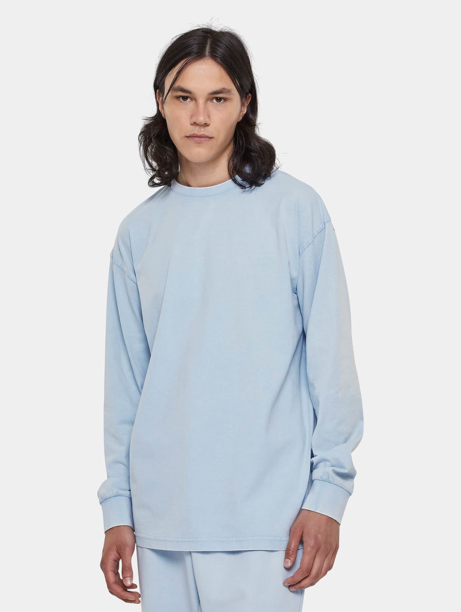 Urban Classics Heavy Boxy Acid Wash Longsleeve