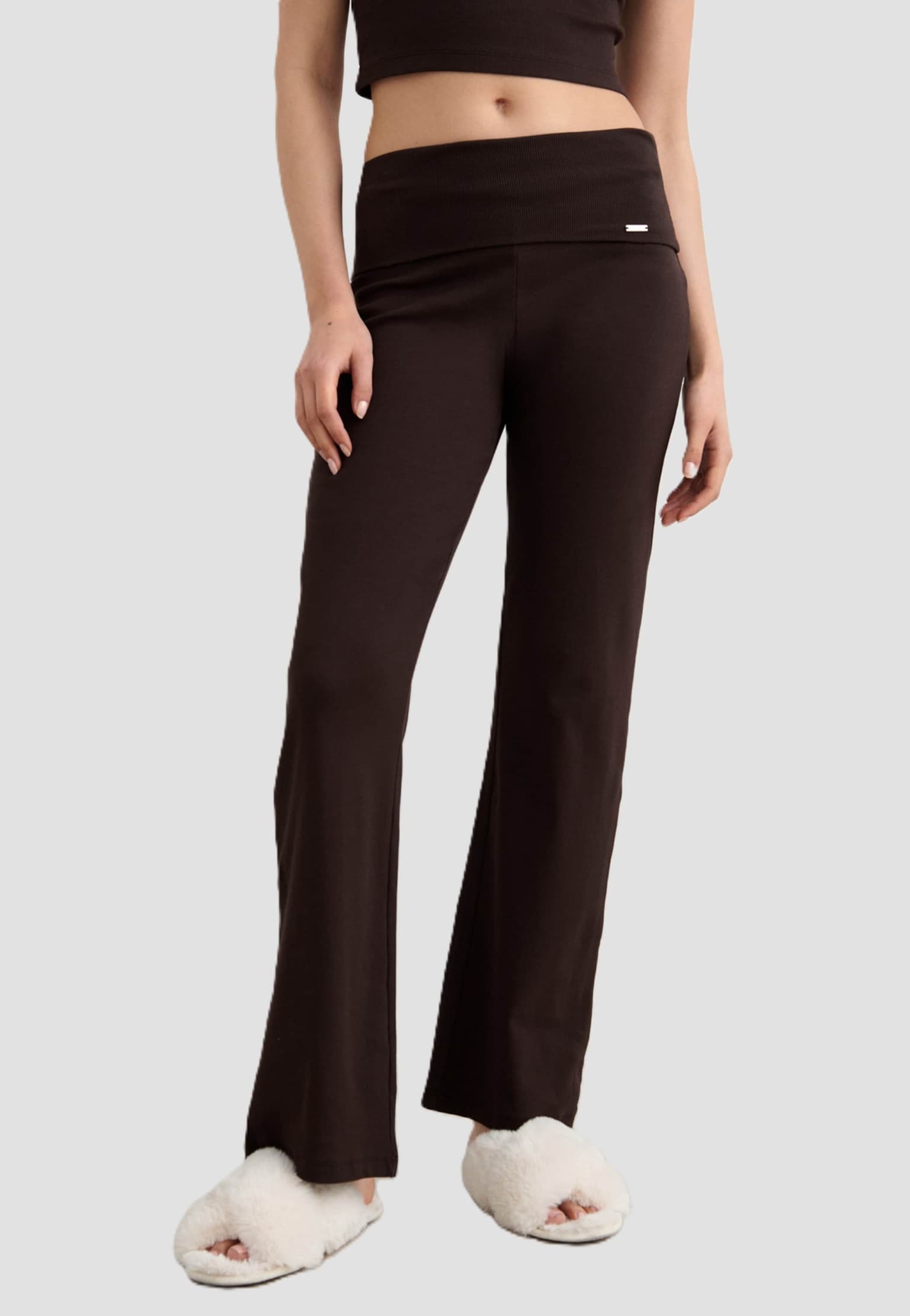 aimn Ease Ribbed Pants