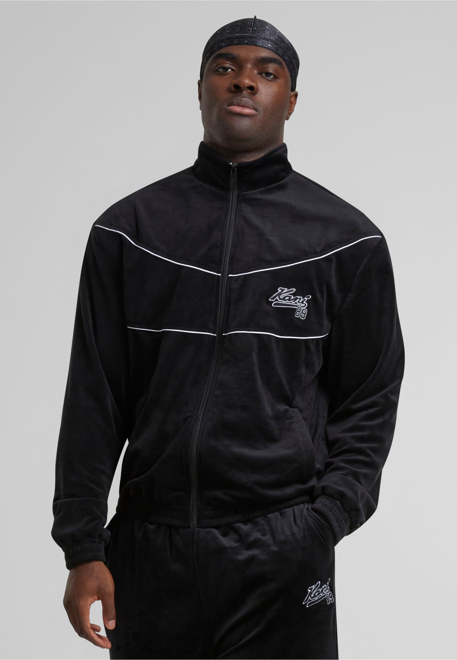 Karl Kani Varsity Velours Trackjacket