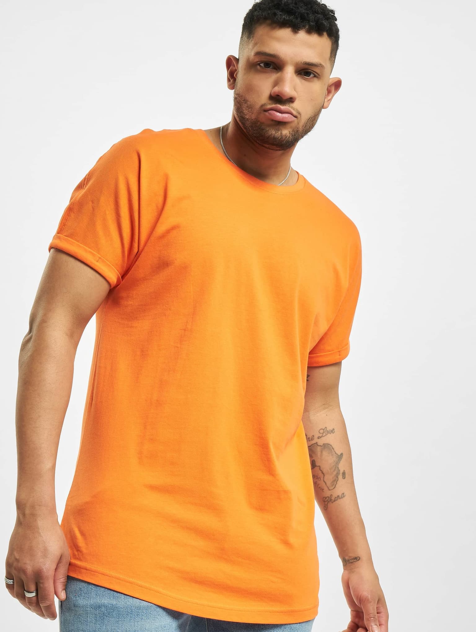 Urban Classics Long Shaped Turnup Tee