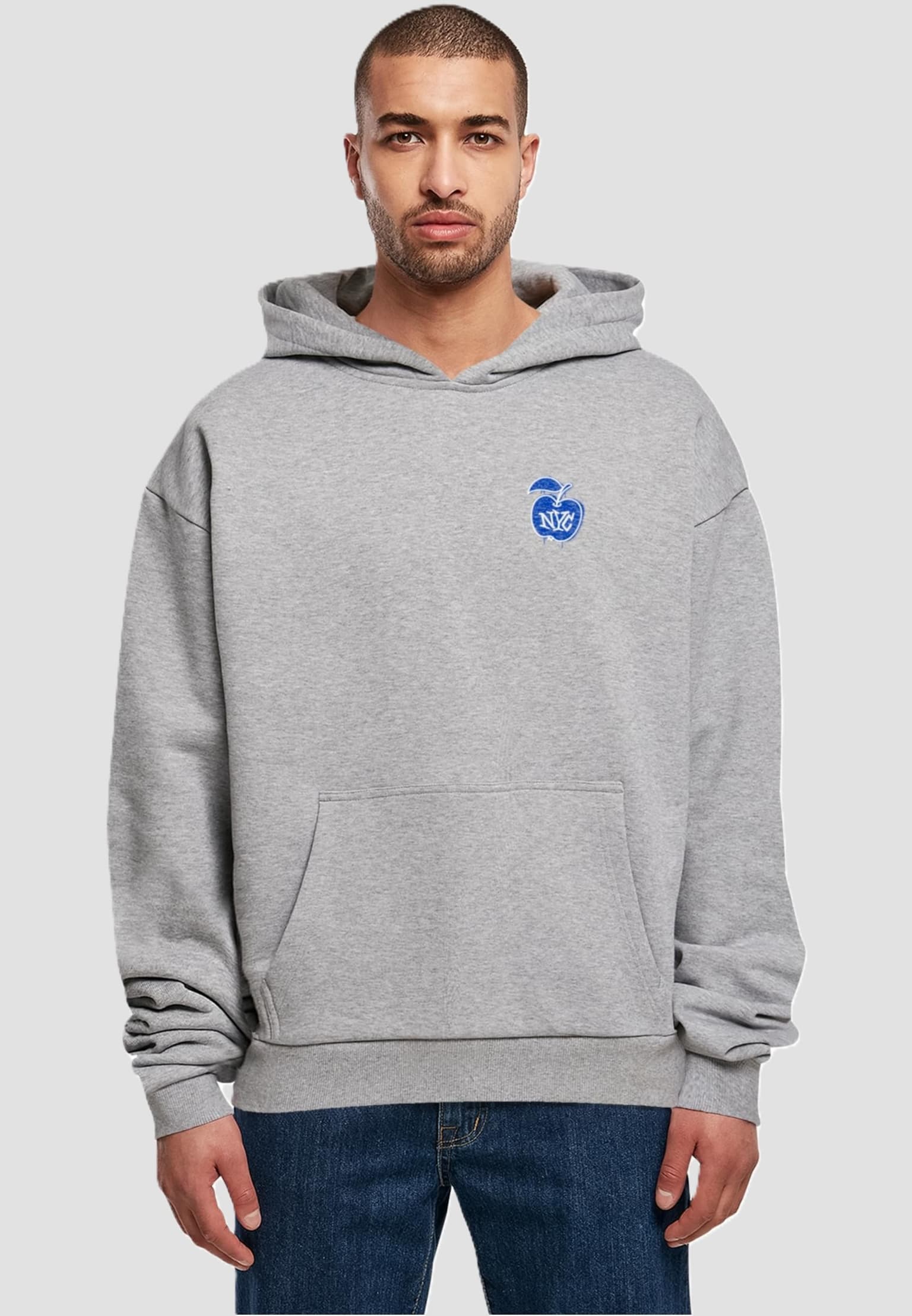 Mister Tee Big Apple NYC Ultra Heavy Cotton Box Hoody