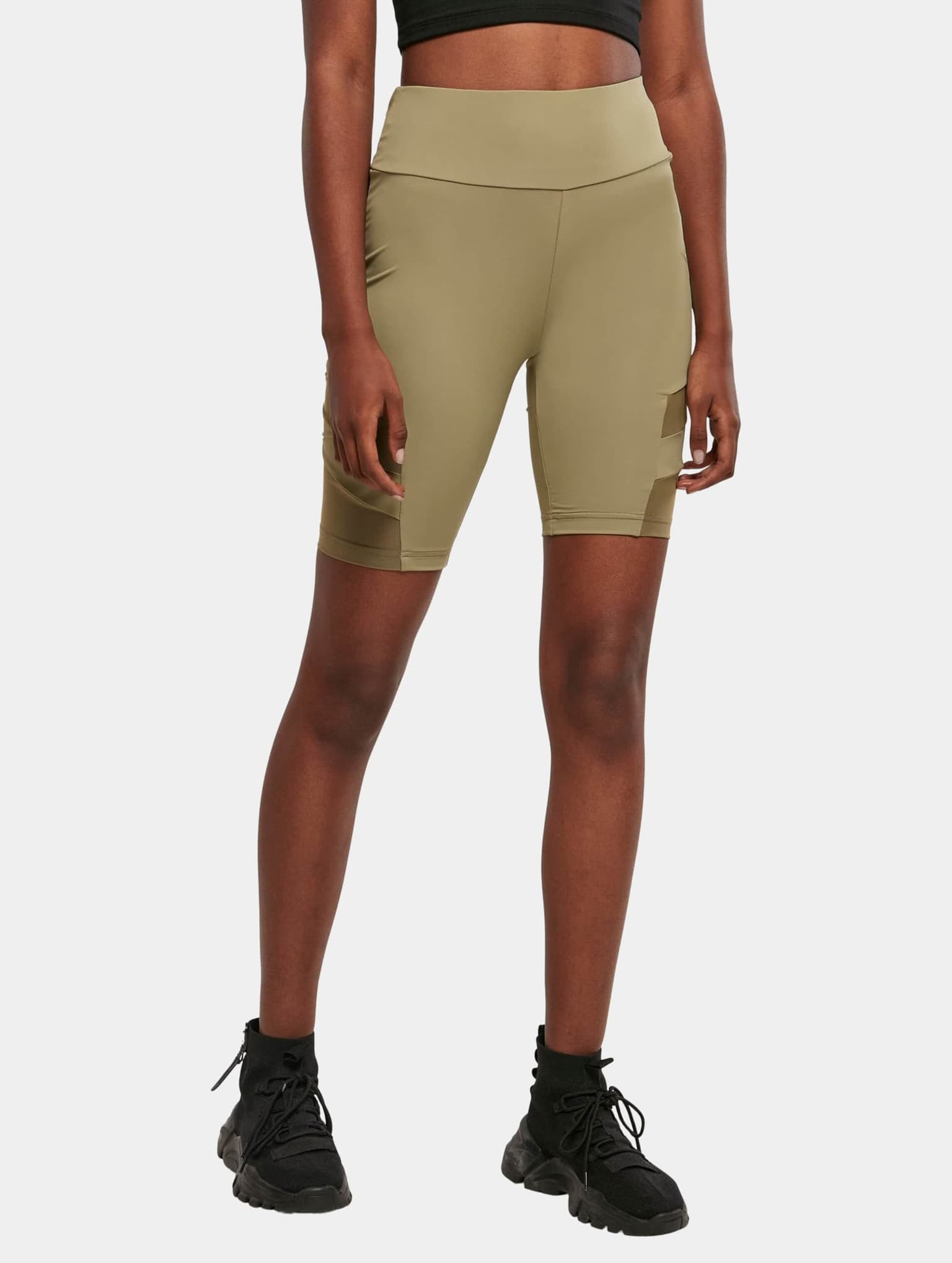 Urban Classics Ladies High Waist Tech Mesh Cycle Short