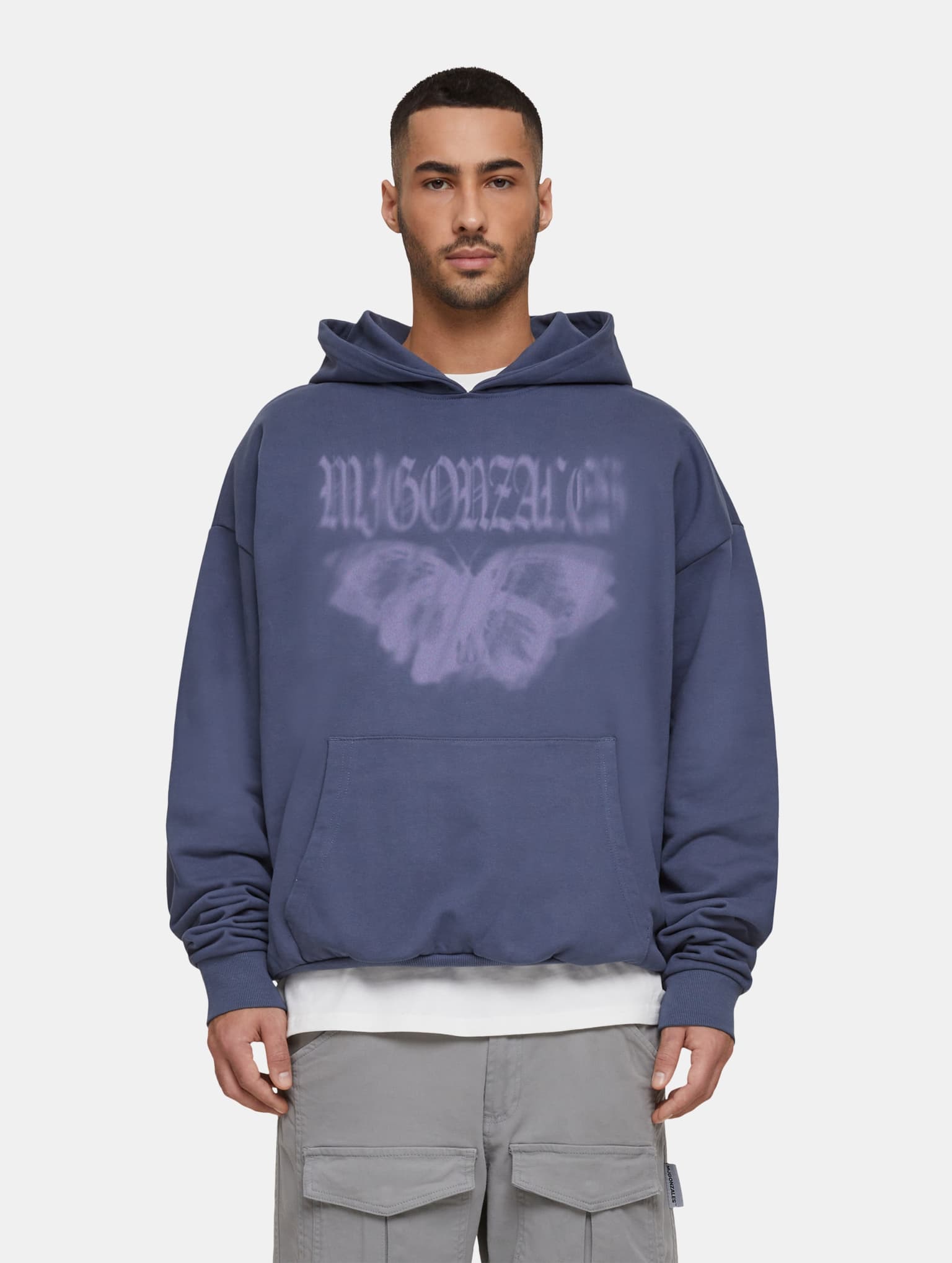 MJ Gonzales MJG Heavy Oversized Hoody - BUTTERFLY ILLUSION