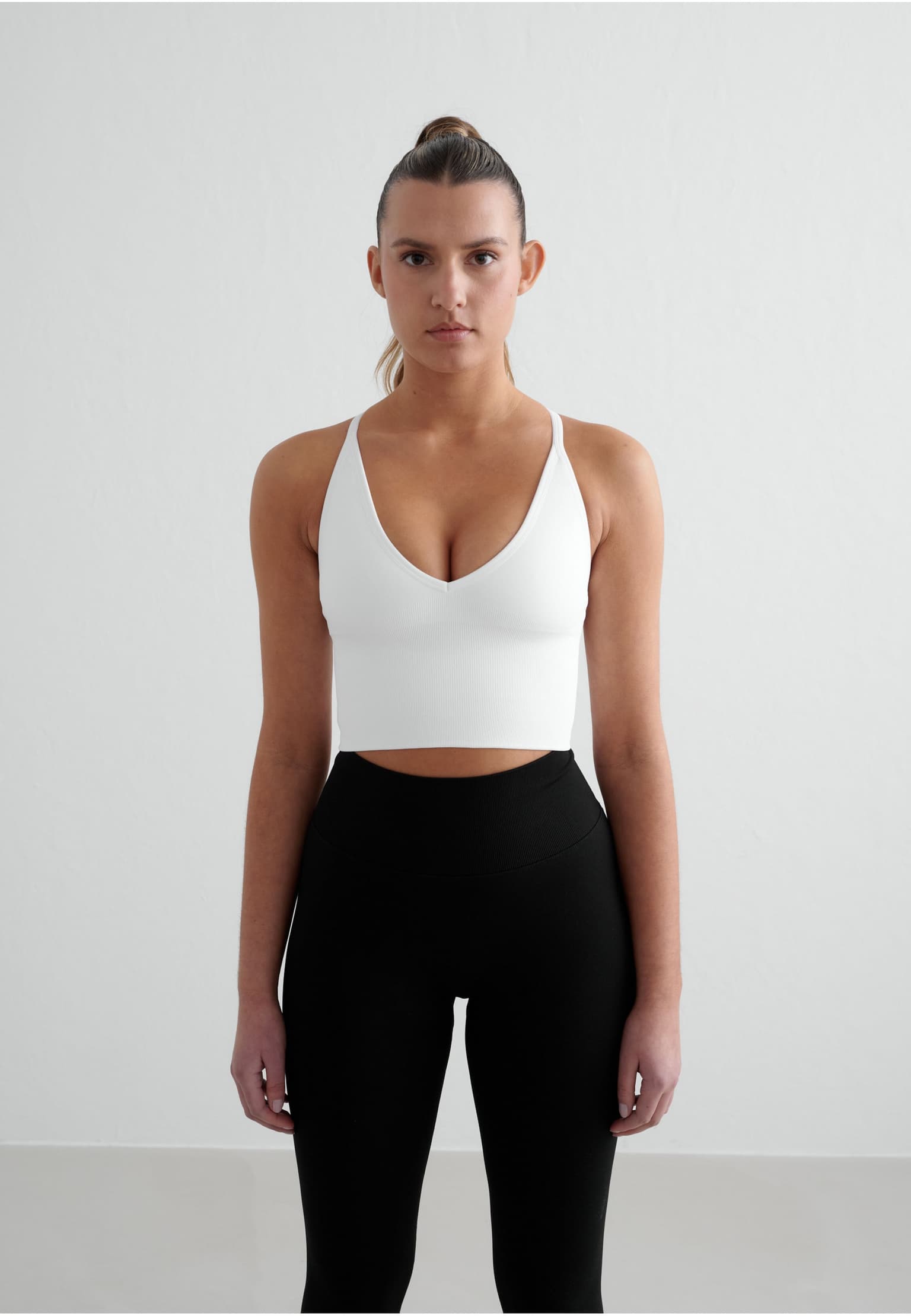aimn Shape Seamless Cross Back Bralette