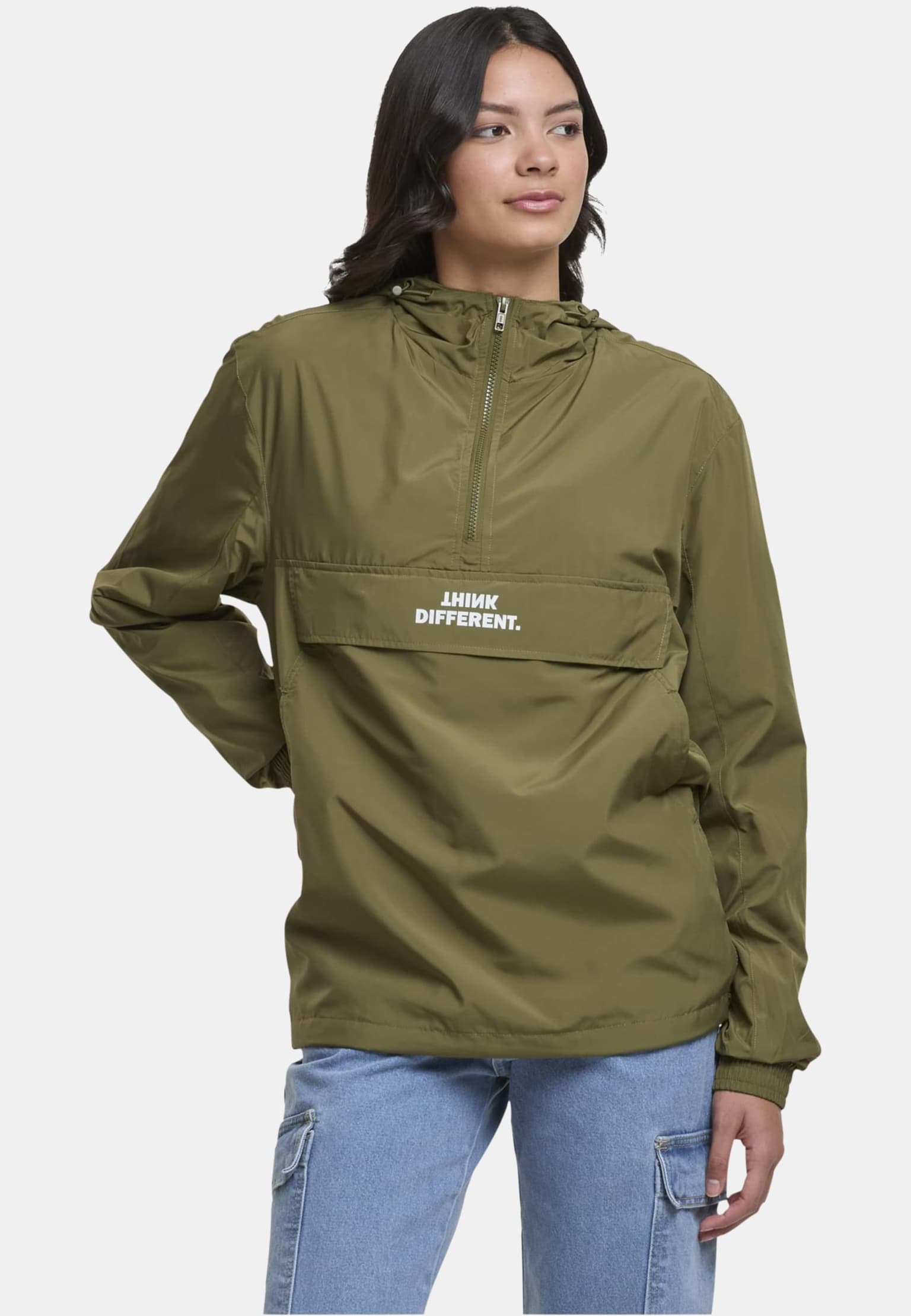 Mister Tee Think Different Basic Pull Over Jacket