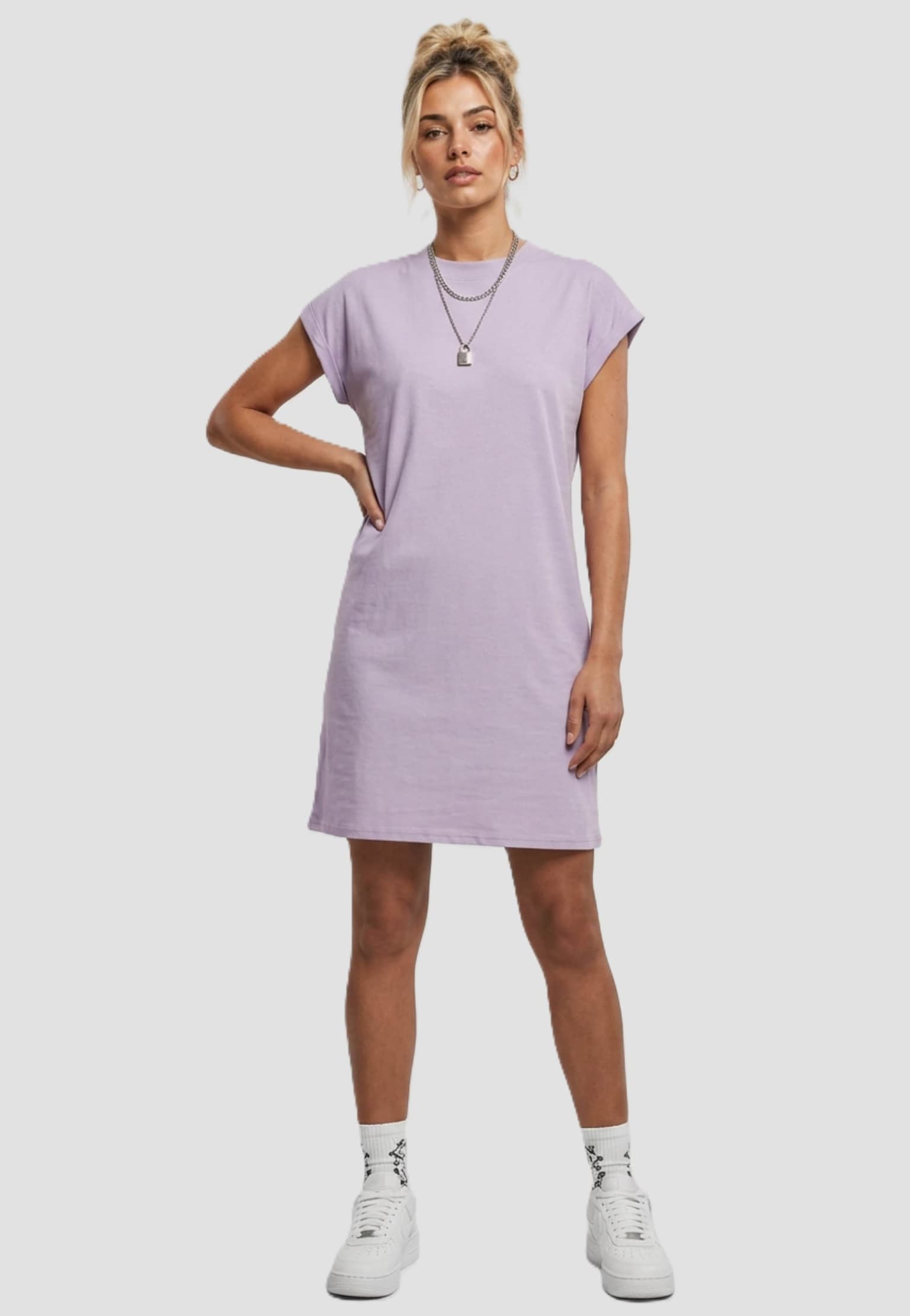 Urban Classics Ladies Turtle Extended Shoulder Dress