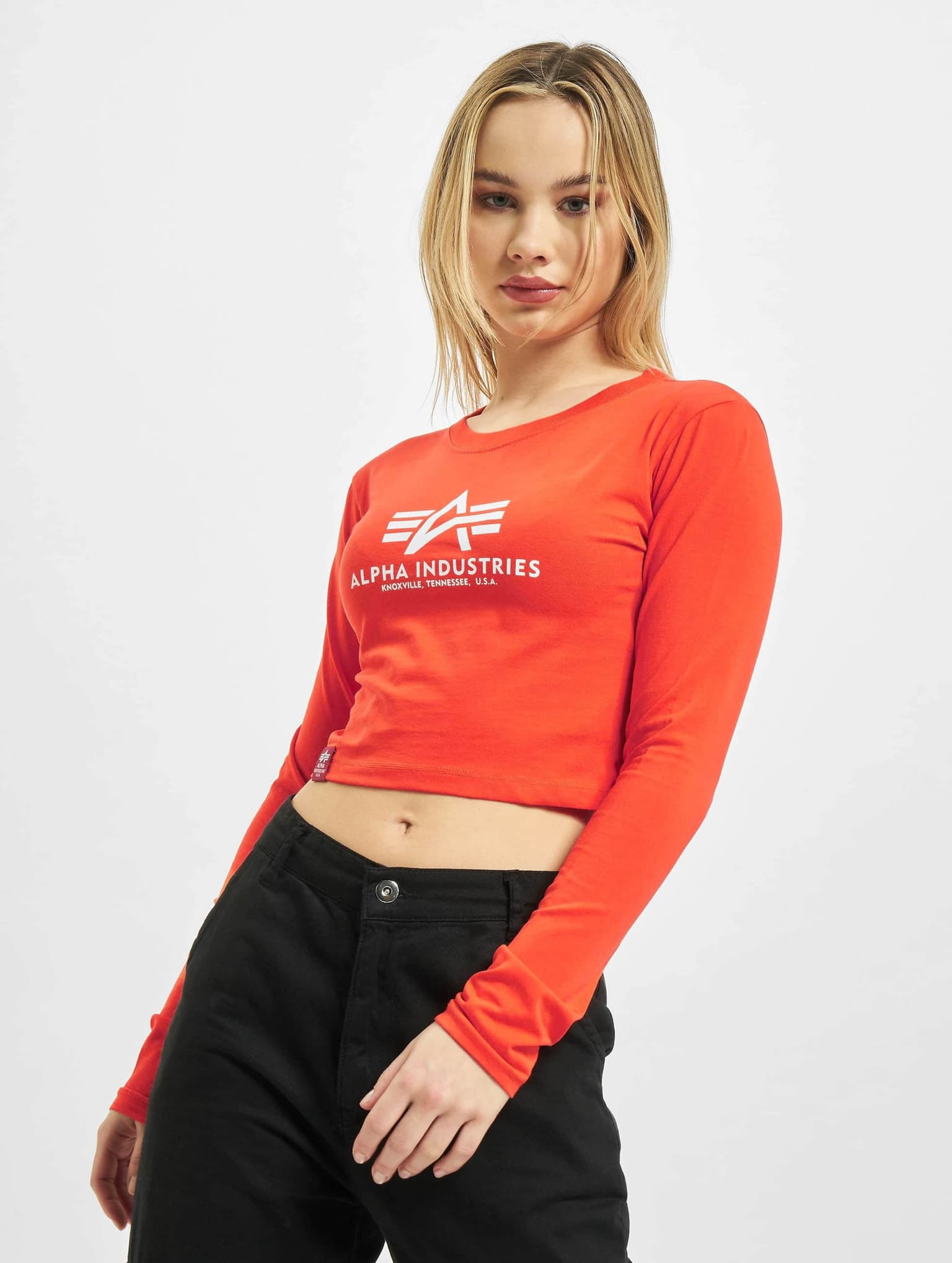 Alpha Industries Basic Cropped Longsleeve