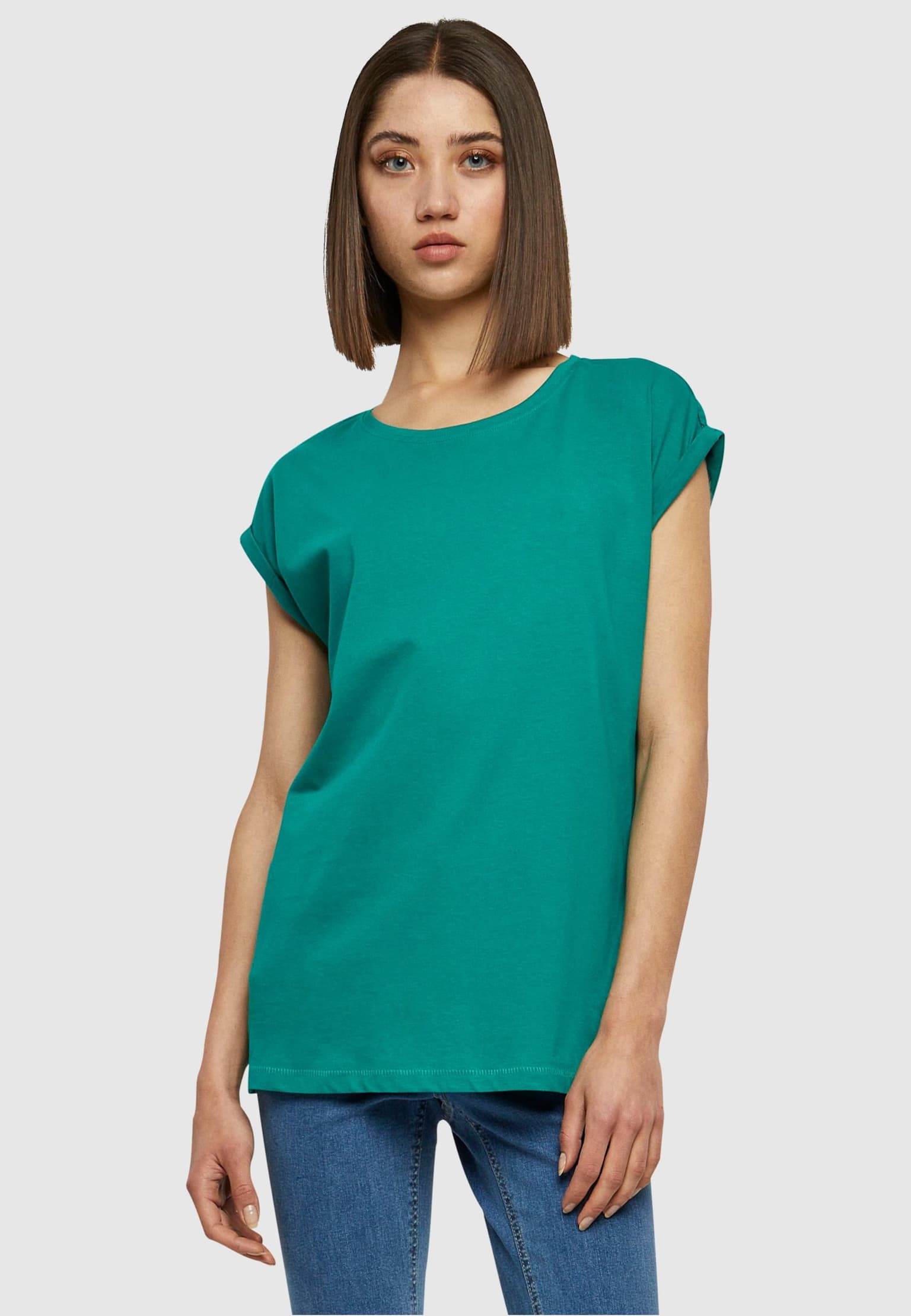 Urban Classics Ladies Extended Shoulder Tee