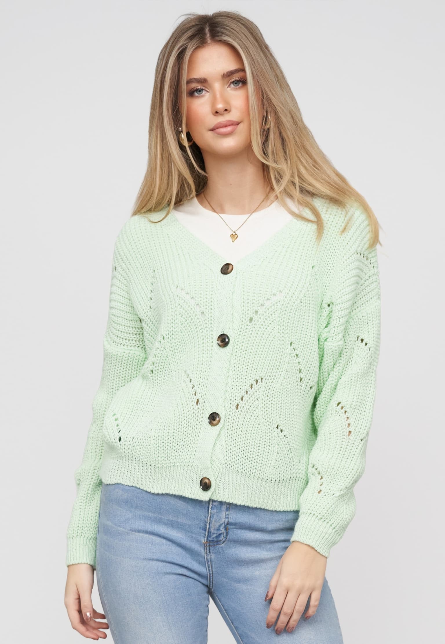 Cloud5ive Knit Cardigan with buttons