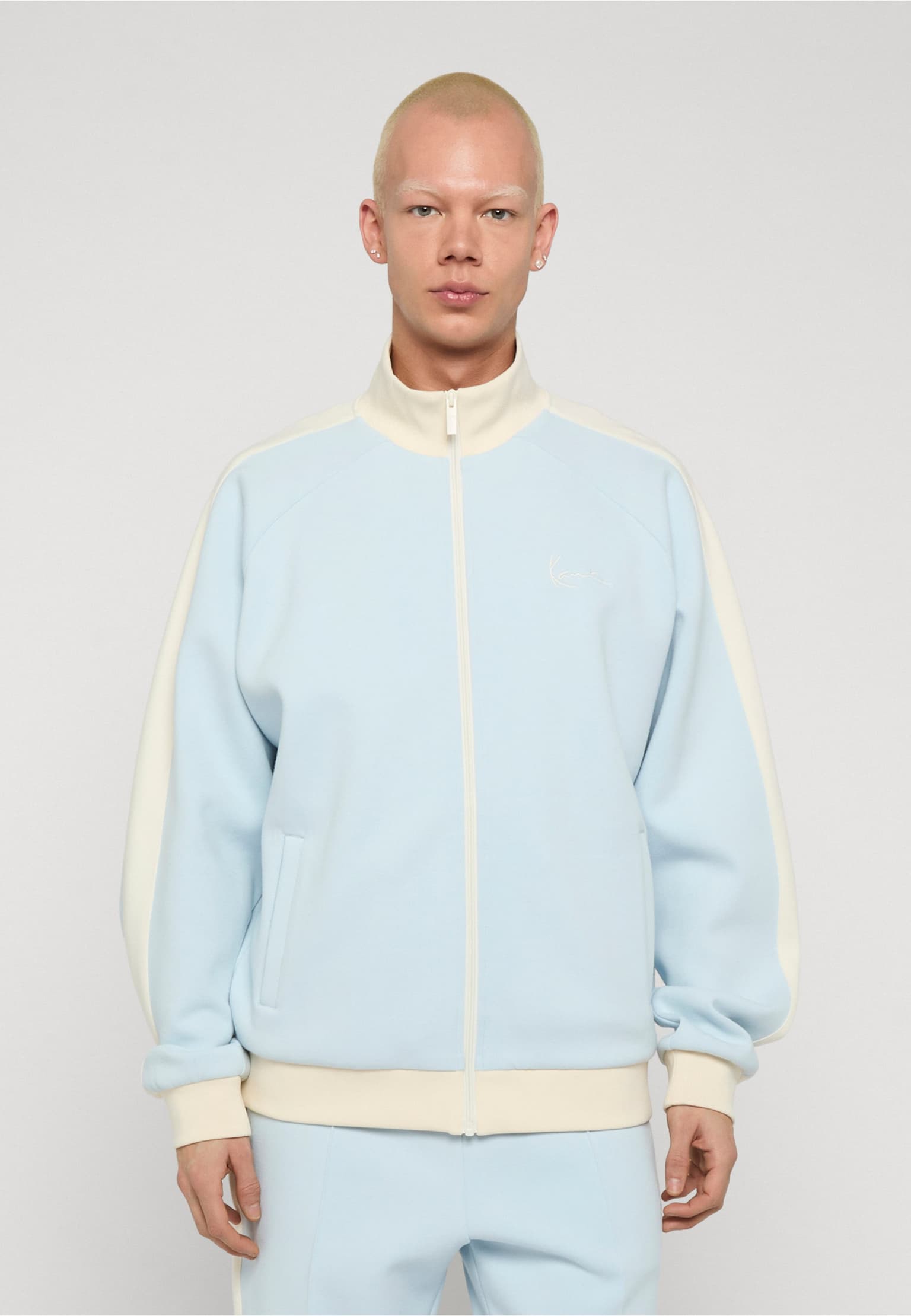 Karl Kani Signature Sidestripe Pique Trackjacket