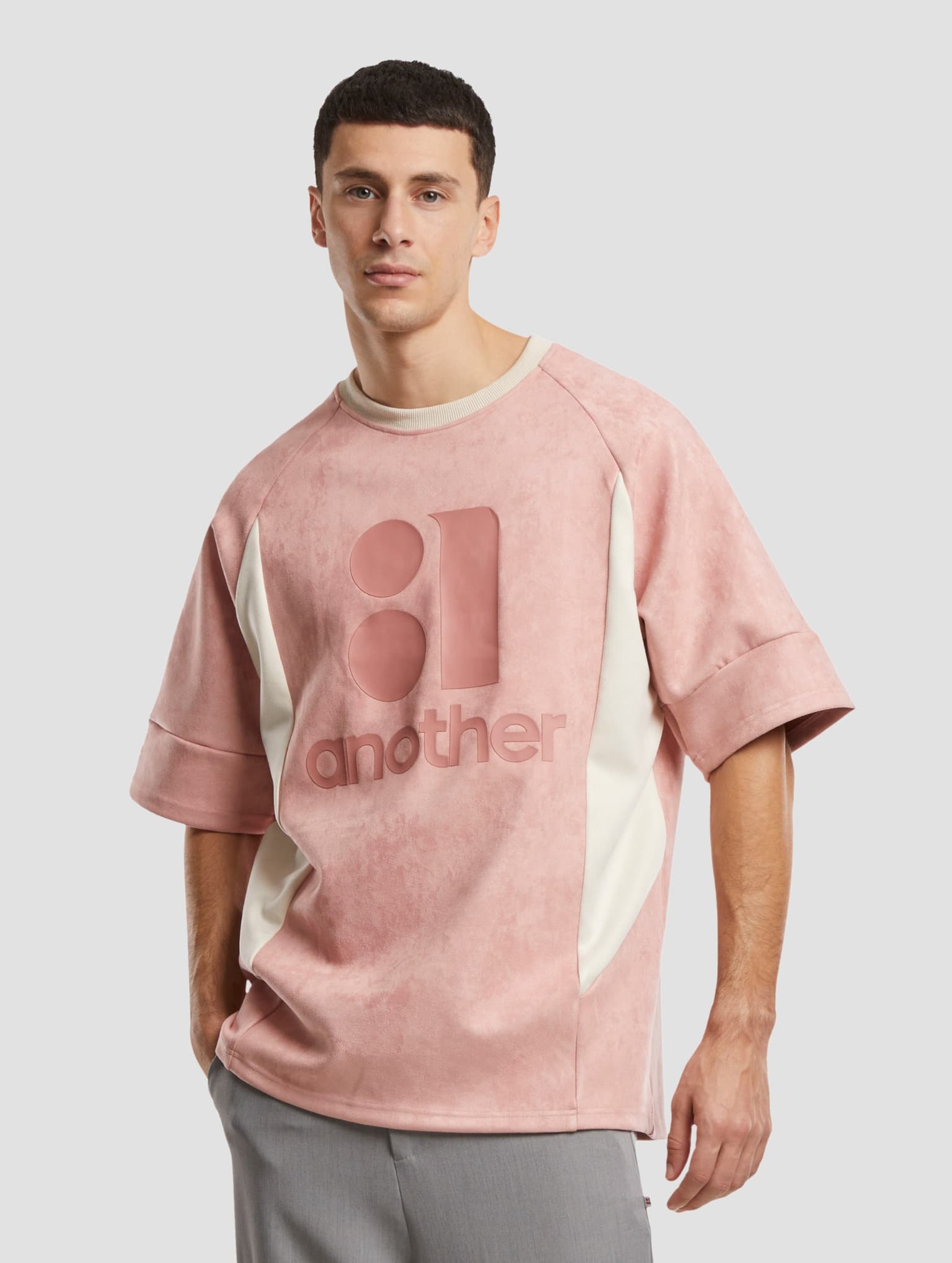 Another Cotton Lab Oversize Raglan Velour Jersey