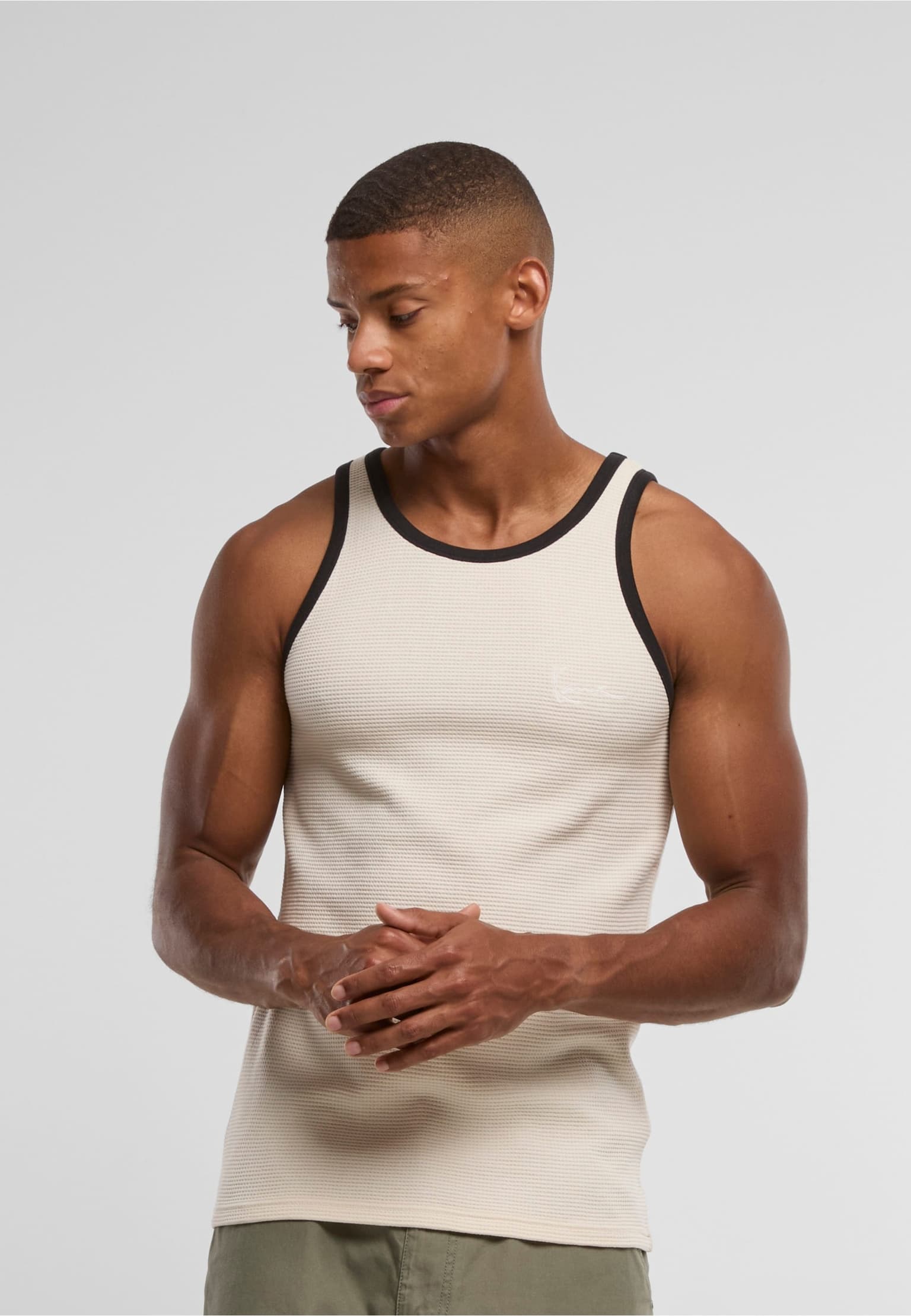 Karl Kani Signature Waffle Tank Top