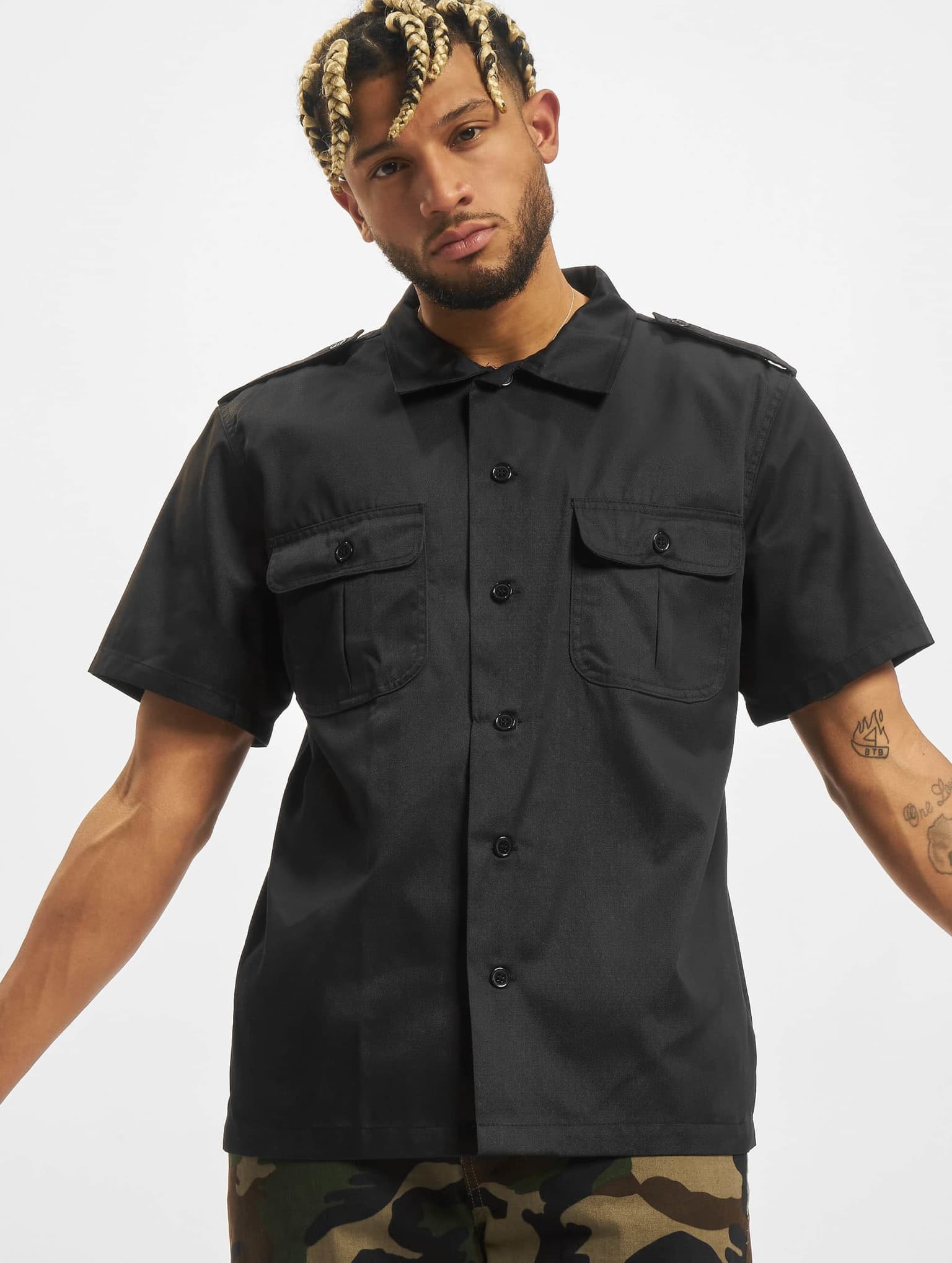 Brandit Short Sleeves US Shirt