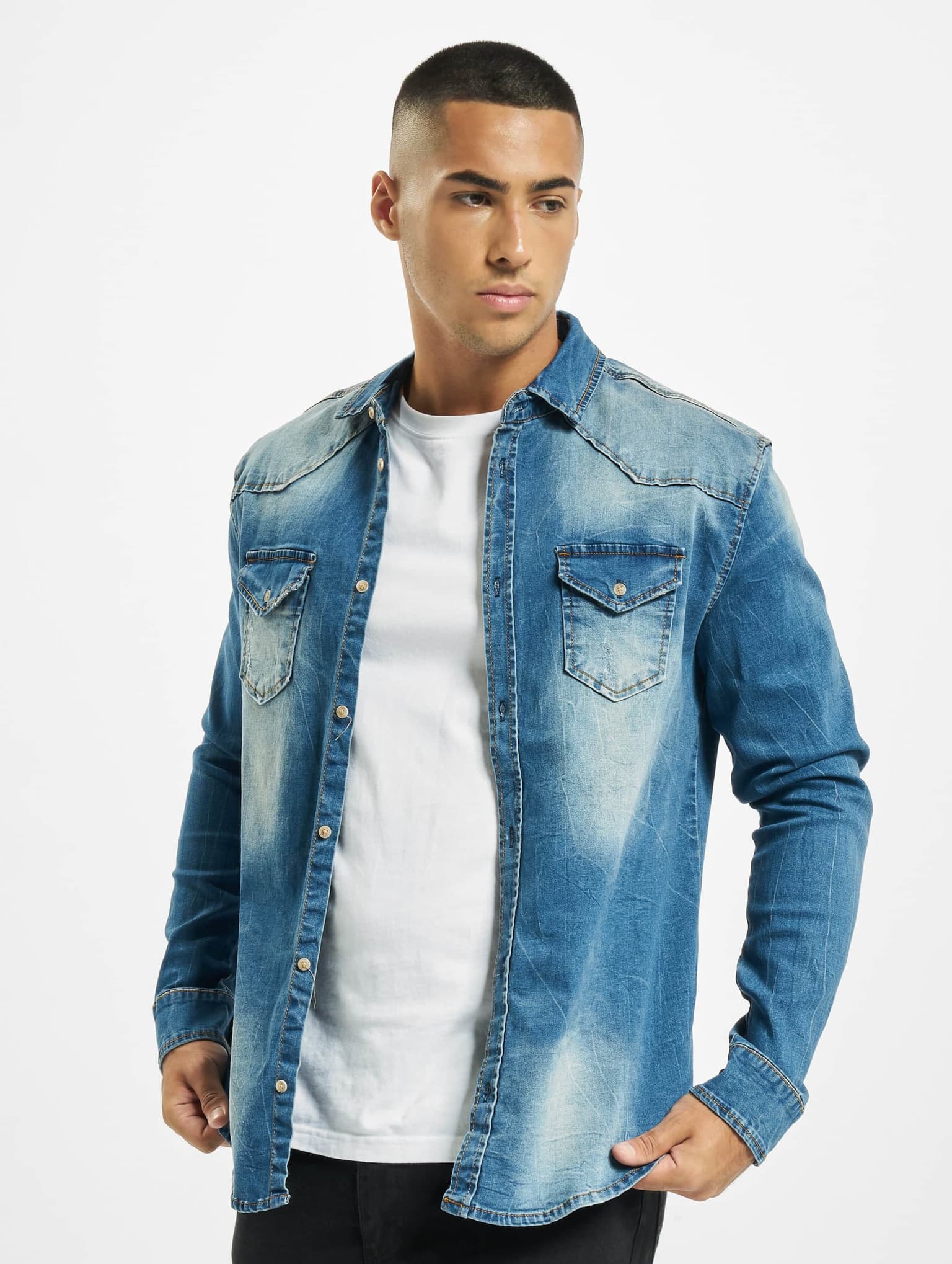 Brandit Riley Denim Shirt