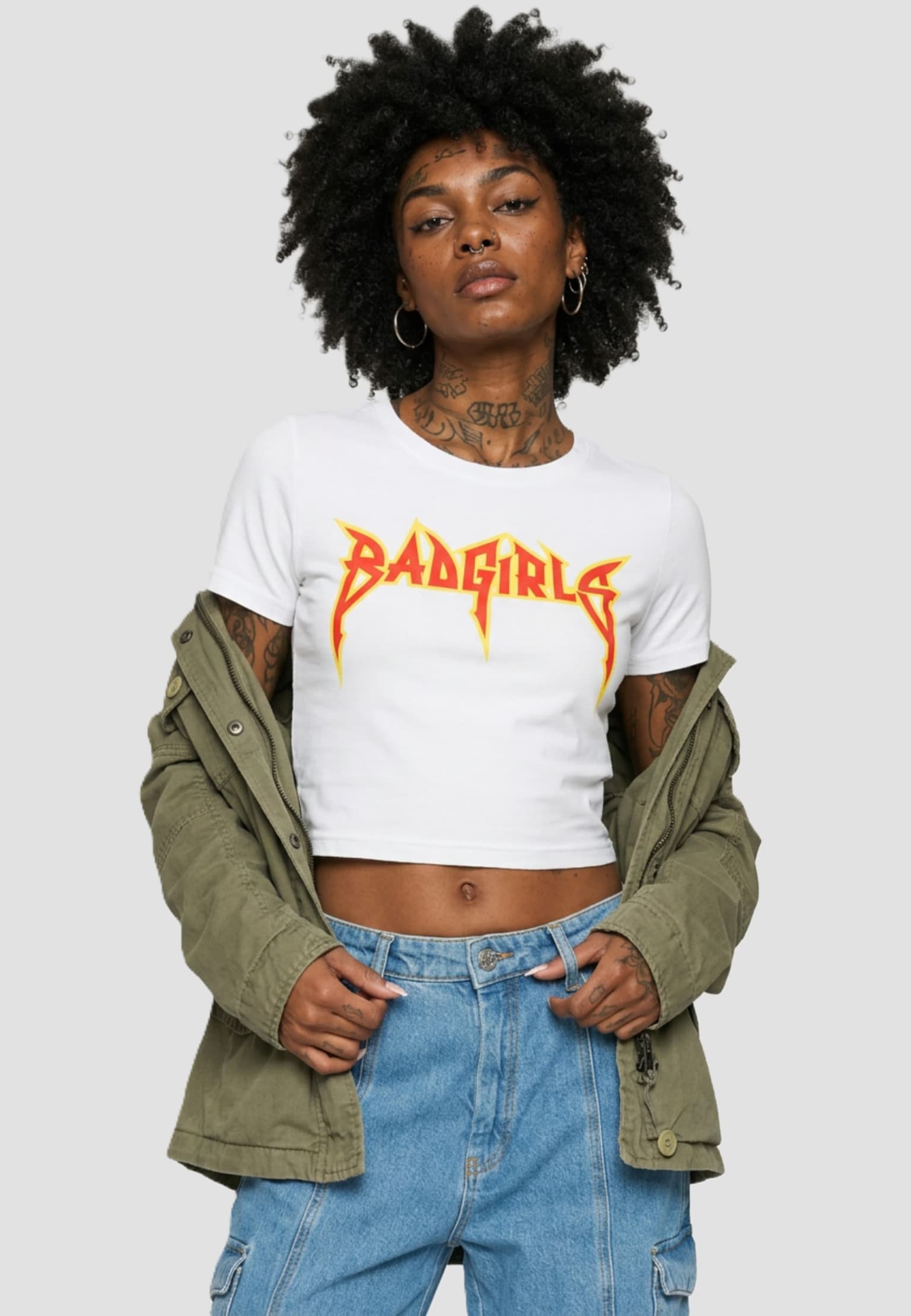 Miss Tee Badgirls Cropped