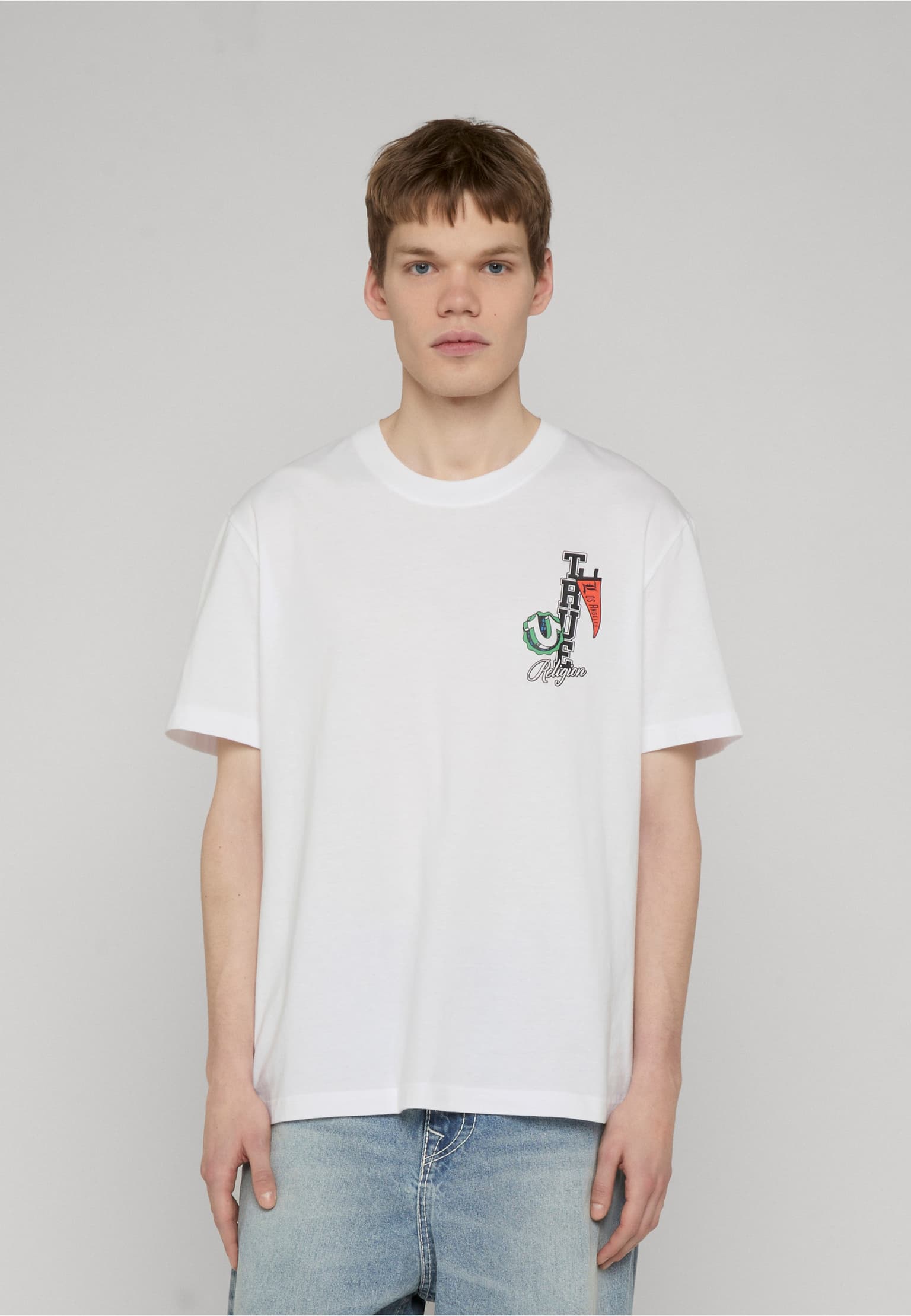 True Religion SS HS PENNANTS TEE